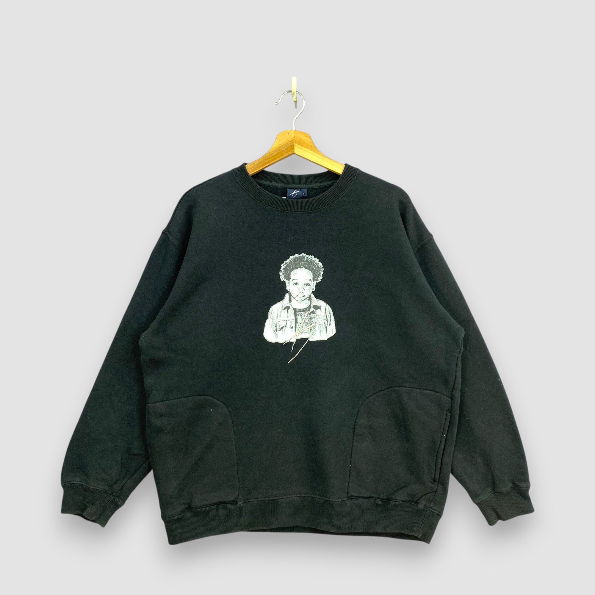 Karl Kani Vintage 90s Karl Kani Pullover Sweatshirt Hip Hop Streetwear Size US XL / EU 56 / 4 - 1 Thumbnail