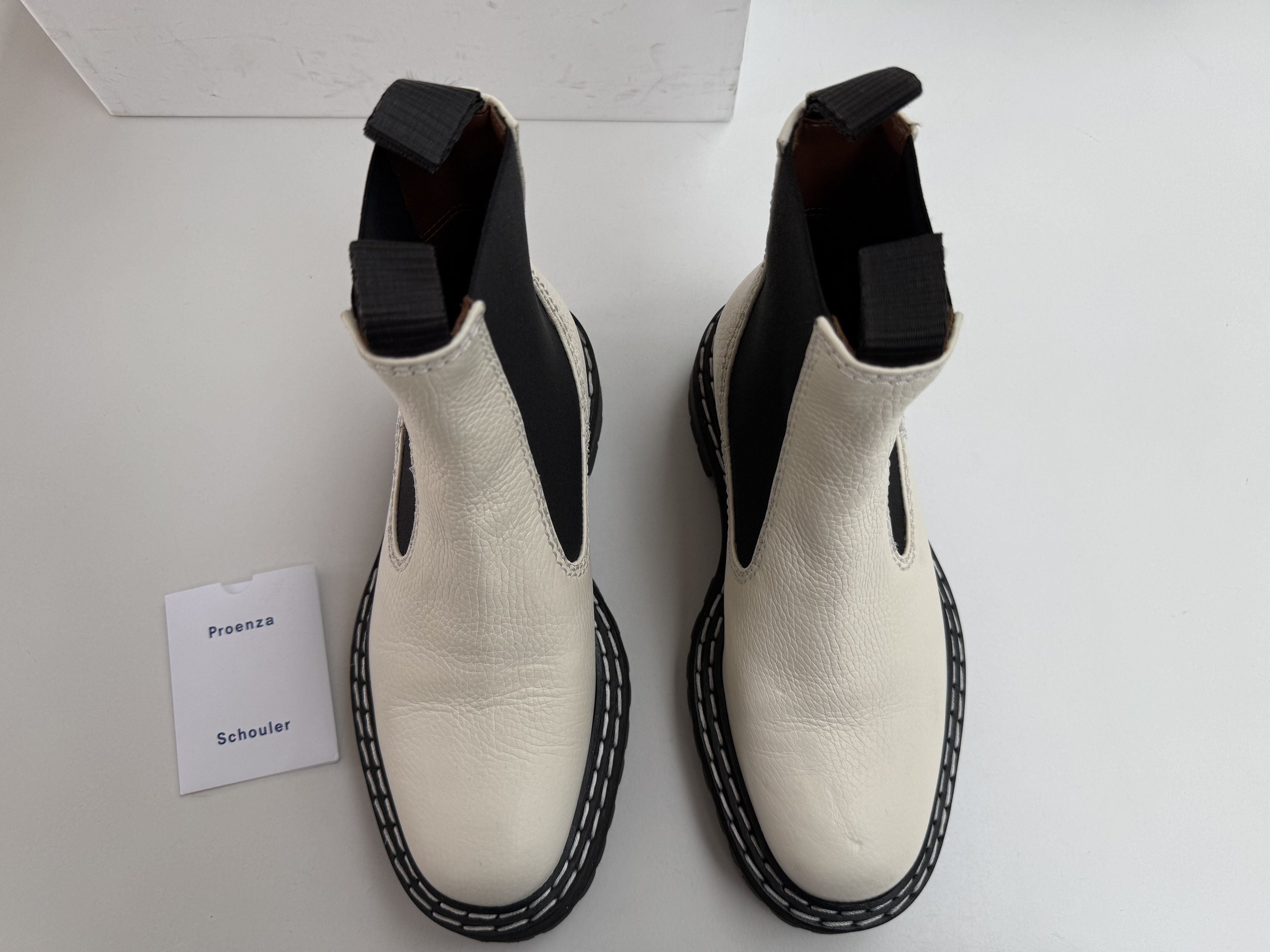 Proenza Schouler Proenza Schouler Lug Sole Platform Chelsea Boots Size US 6.5 / IT 36.5 - 4 Thumbnail
