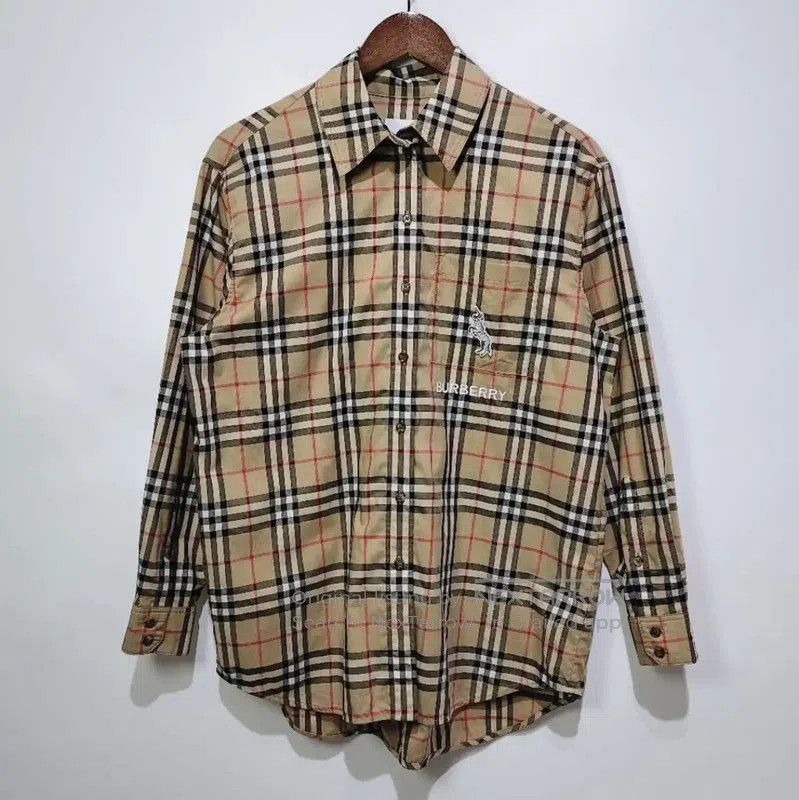 Burberry Burberry Yellow Cotton Women's Shirt. Size M / US 6-8 / IT 42-44 - 1 Thumbnail