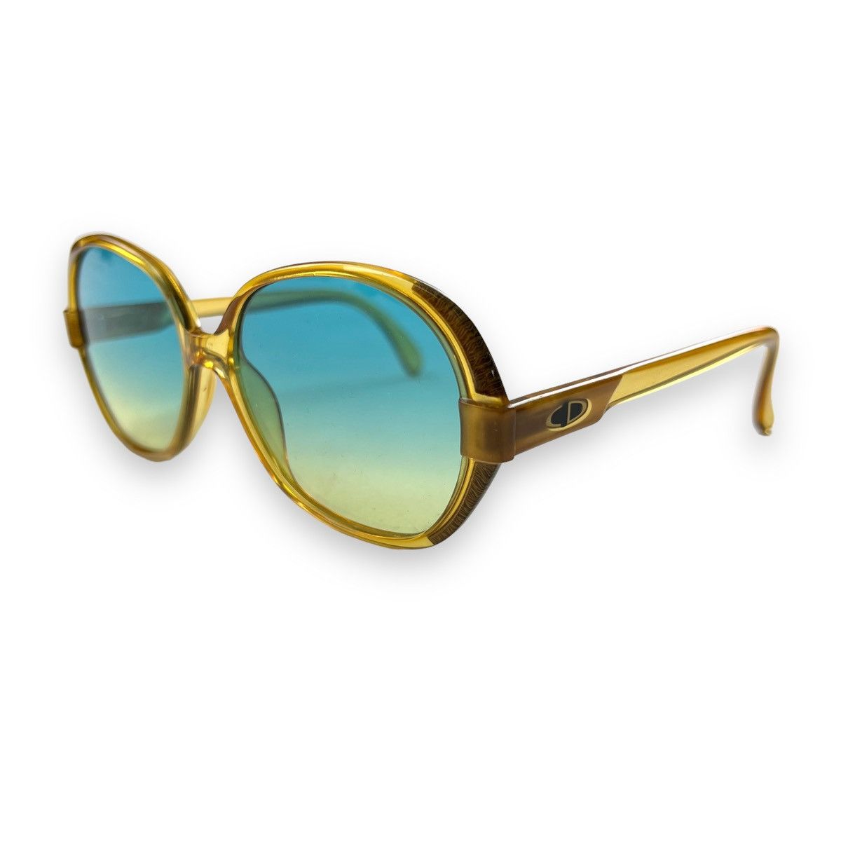 Dior Christian Dior 1980’s 2214 Sunglasses w/ Custom Blue Lenses Size ONE SIZE - 1 Thumbnail