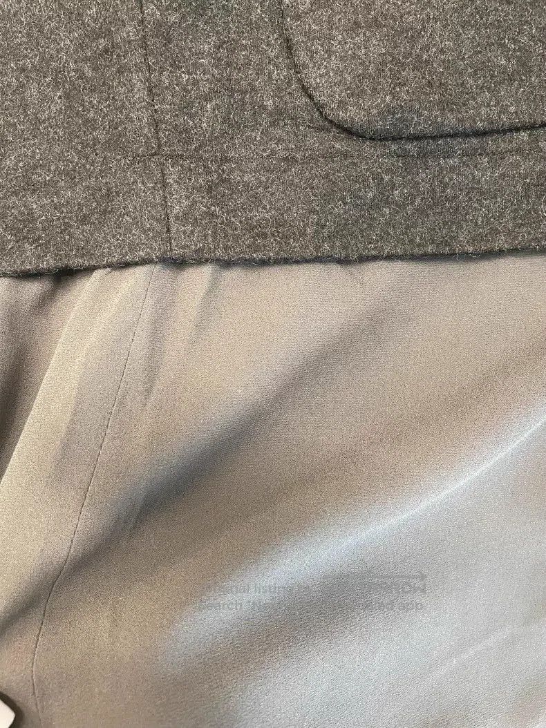 Brunello Cucinelli Brunello Cucinelli New Wool Dress Black Gray Size M / US 6-8 / IT 42-44 - 4 Thumbnail