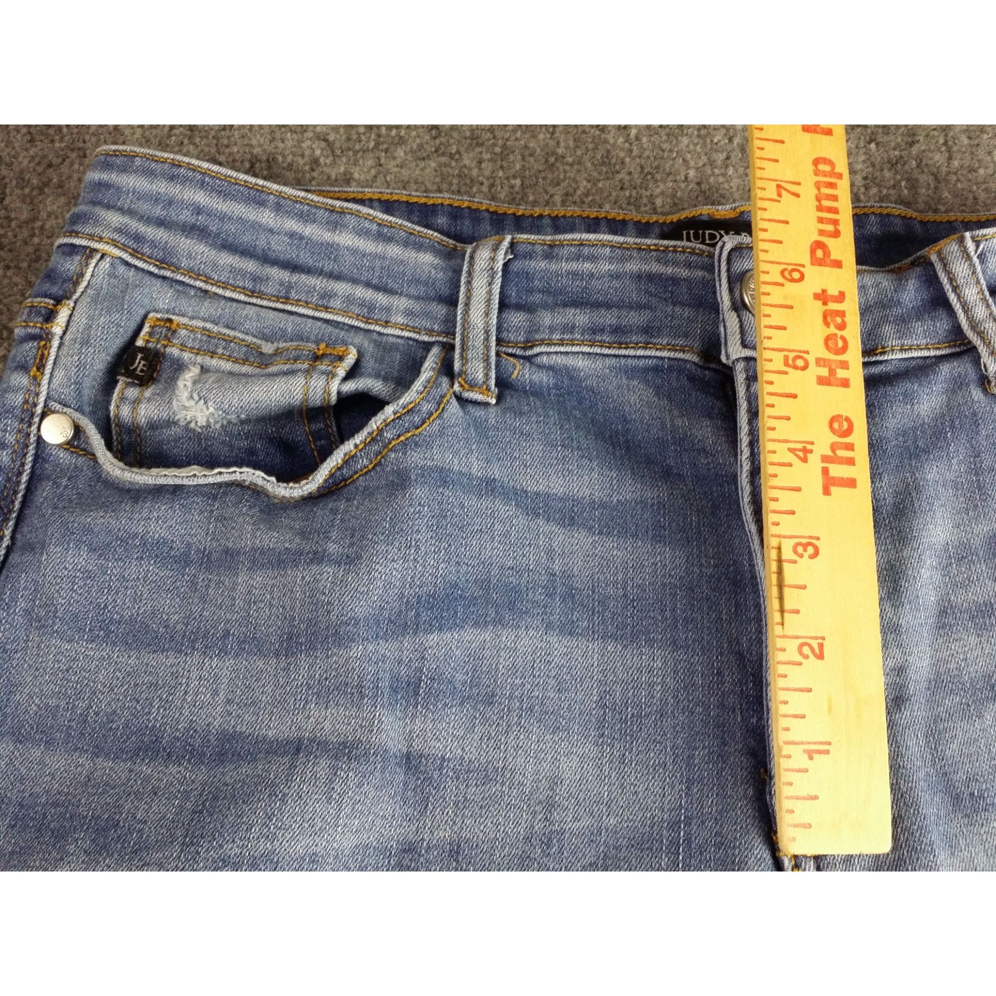 Judy Blue Judy Blue Los Angeles Jeans Women Sz 15/32 Skinny Fit Distre Size 32" / US 10 / IT 46 - 3 Thumbnail