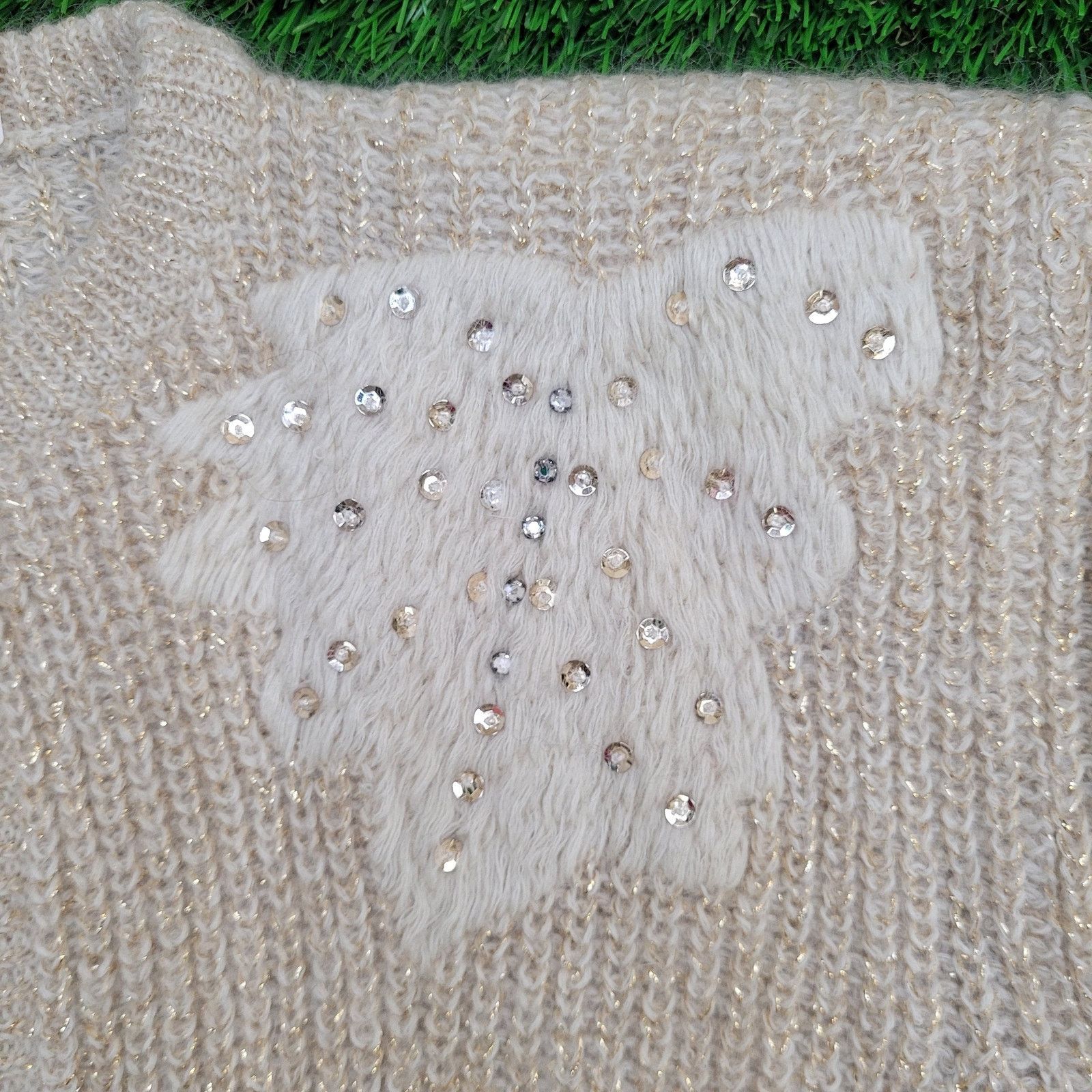 Vintage VTG 80s Cassandre Paris Cardigan Womens Large 22x21 Italy Size L / US 10 / IT 46 - 5 Thumbnail