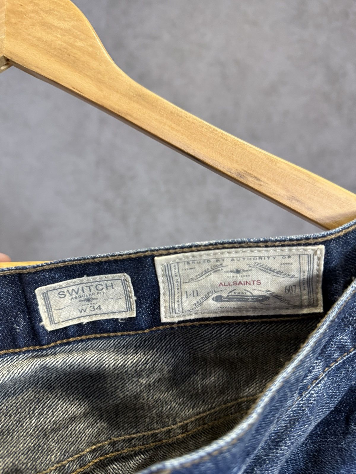 Allsaints Allsaints designer denim shorts Size US 34 / EU 50 - 3 Thumbnail