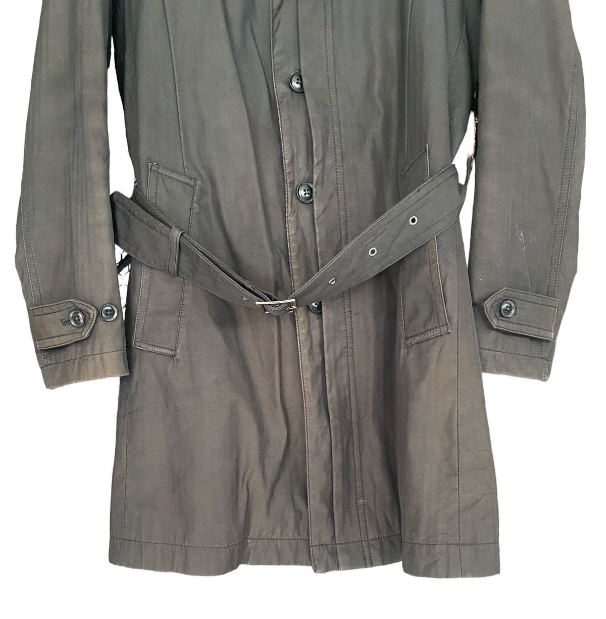 Tornado Mart Rare TORNADO MART Sun Faded Long Coat Button sz M Size US M / EU 48-50 / 2 - 2 Thumbnail