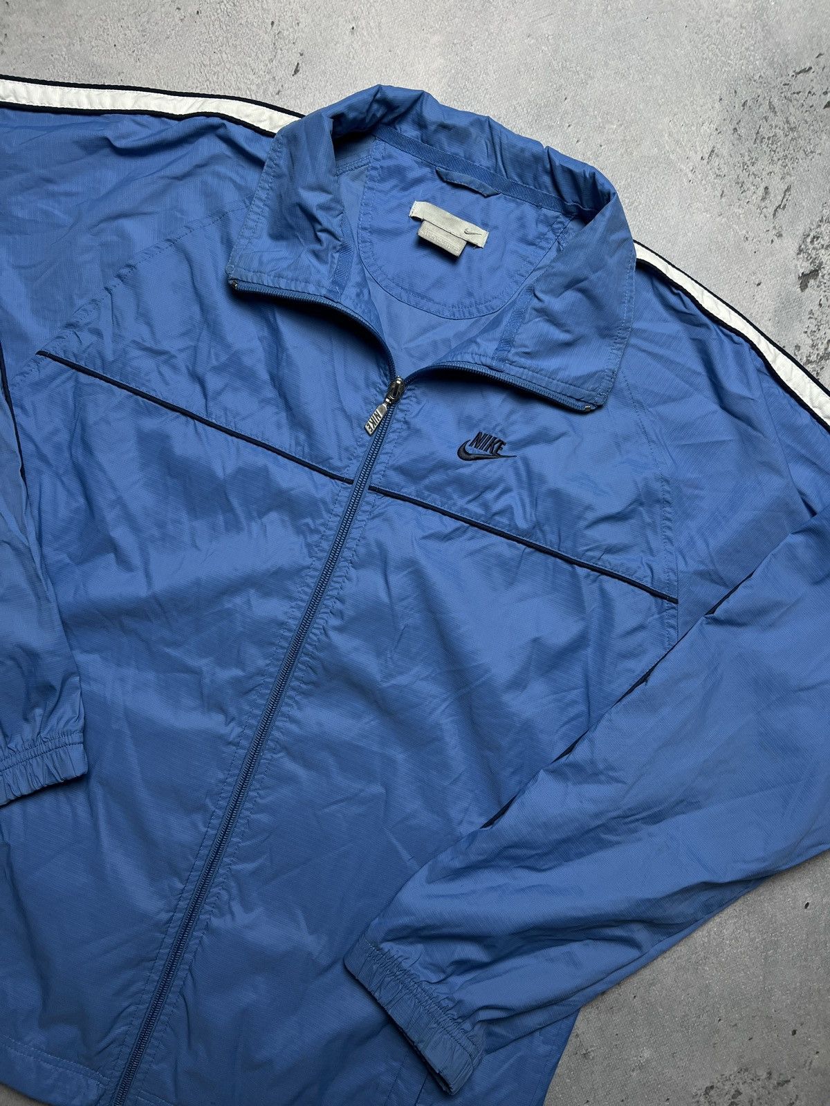 Nike Nike Vintage Zipper Jacket swoosh logo y2k 90s Zip-Up rare Size US M / EU 48-50 / 2 - 15 Thumbnail