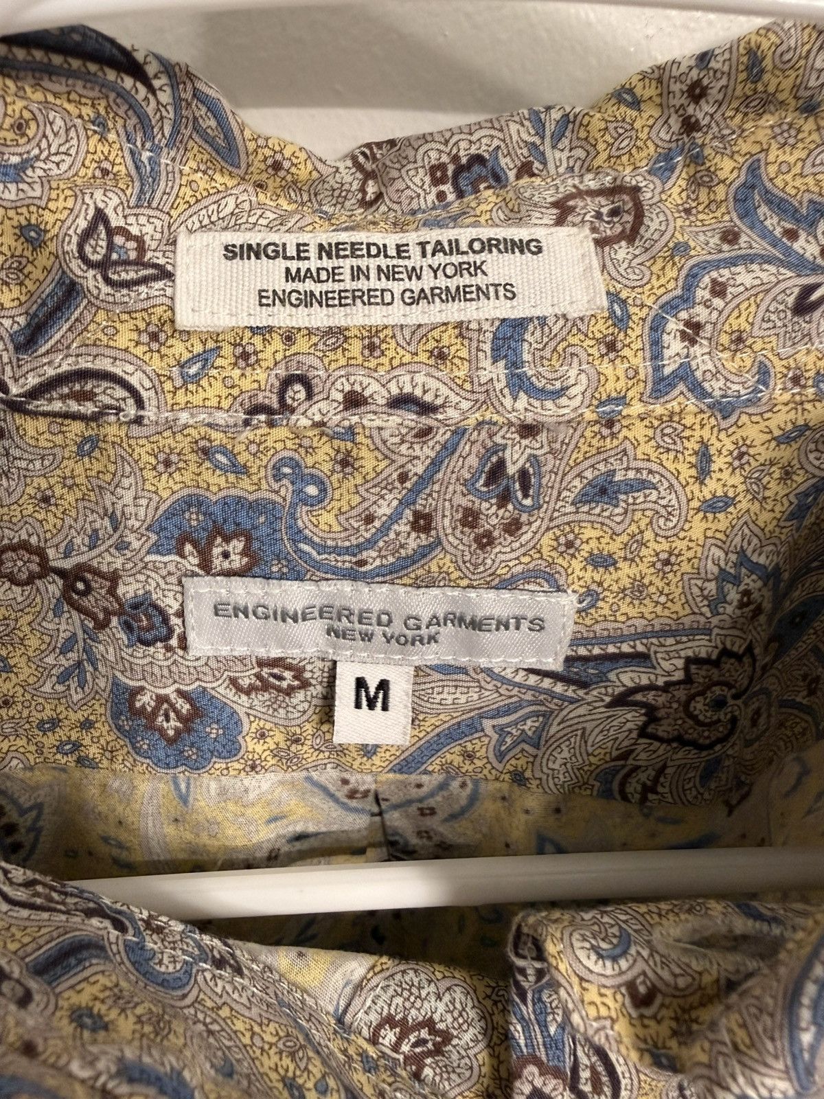 Engineered Garments Engineered Garments Paisley Print Button Up Shirt M Size US M / EU 48-50 / 2 - 3 Thumbnail
