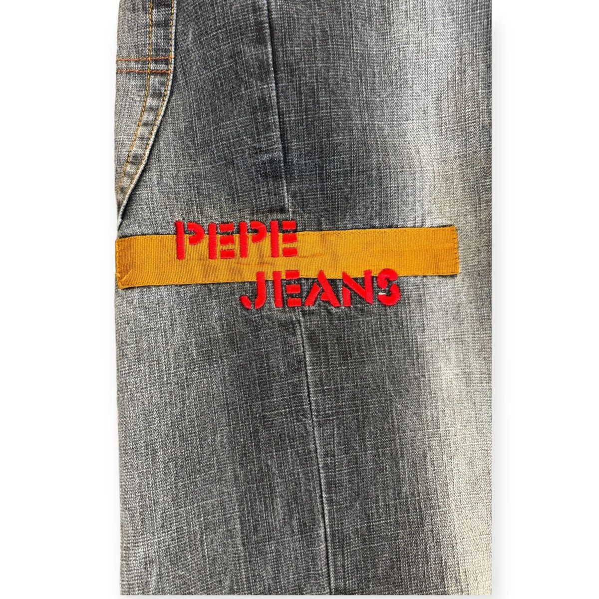 Pepe Jeans × Vintage Rare distressed patchwork amazing up jeans Size US 32 / EU 48 - 6 Thumbnail