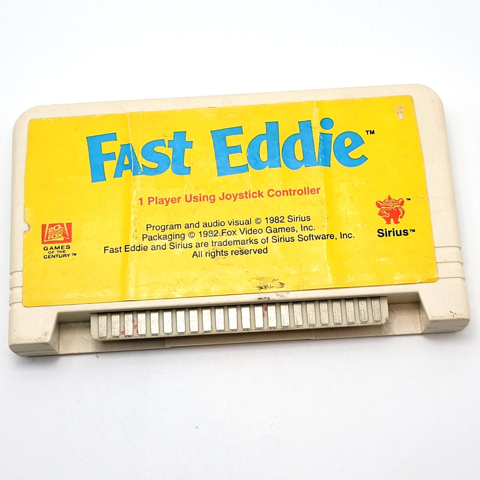 Other Fast Eddie - Commodore VIC 20 Game Cartridge by Sirius Size ONE SIZE - 5 Thumbnail