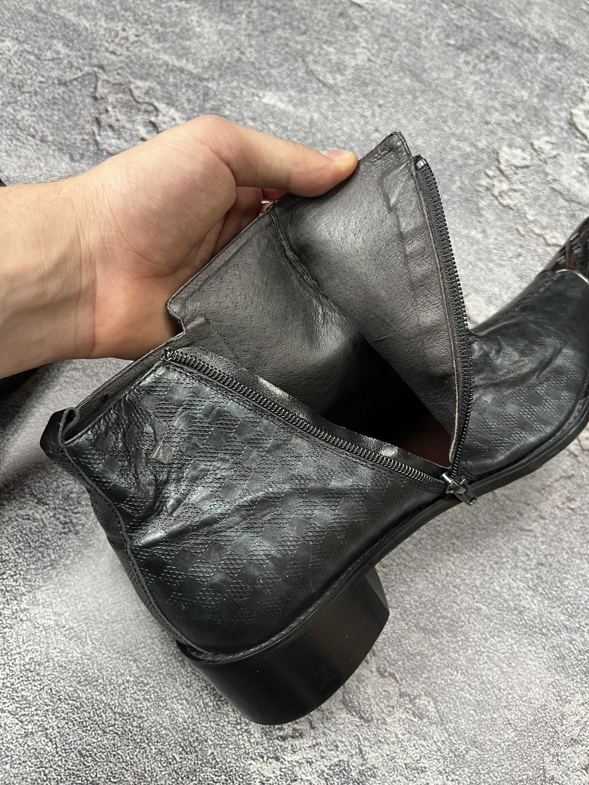 Cowboy Equipment × Handmade × Leather Handmade cowboy boots leather Size US 7 / EU 40 - 12 Thumbnail