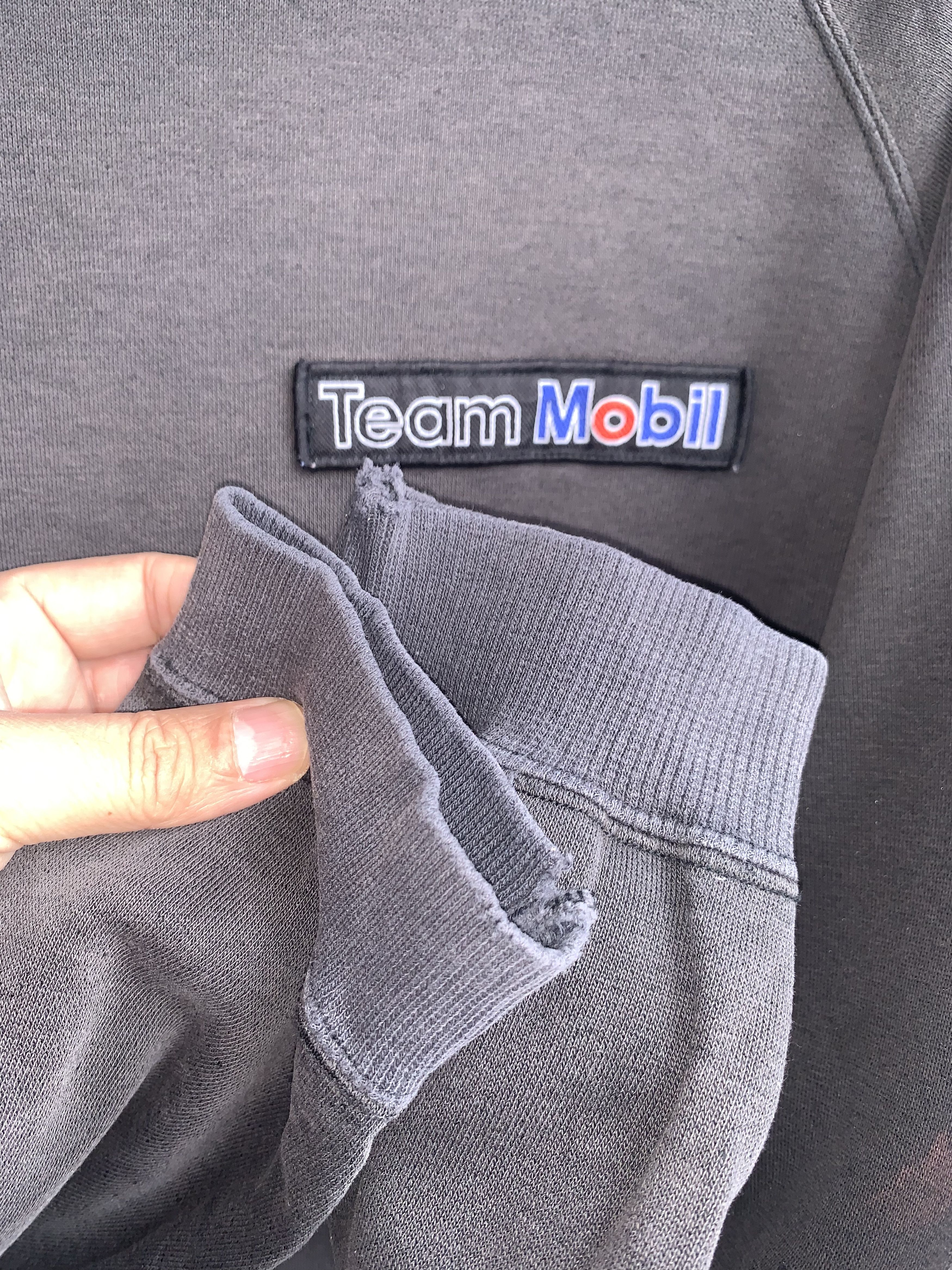 Vintage Team Mobil Racing Sweatshirt Size US M / EU 48-50 / 2 - 6 Thumbnail