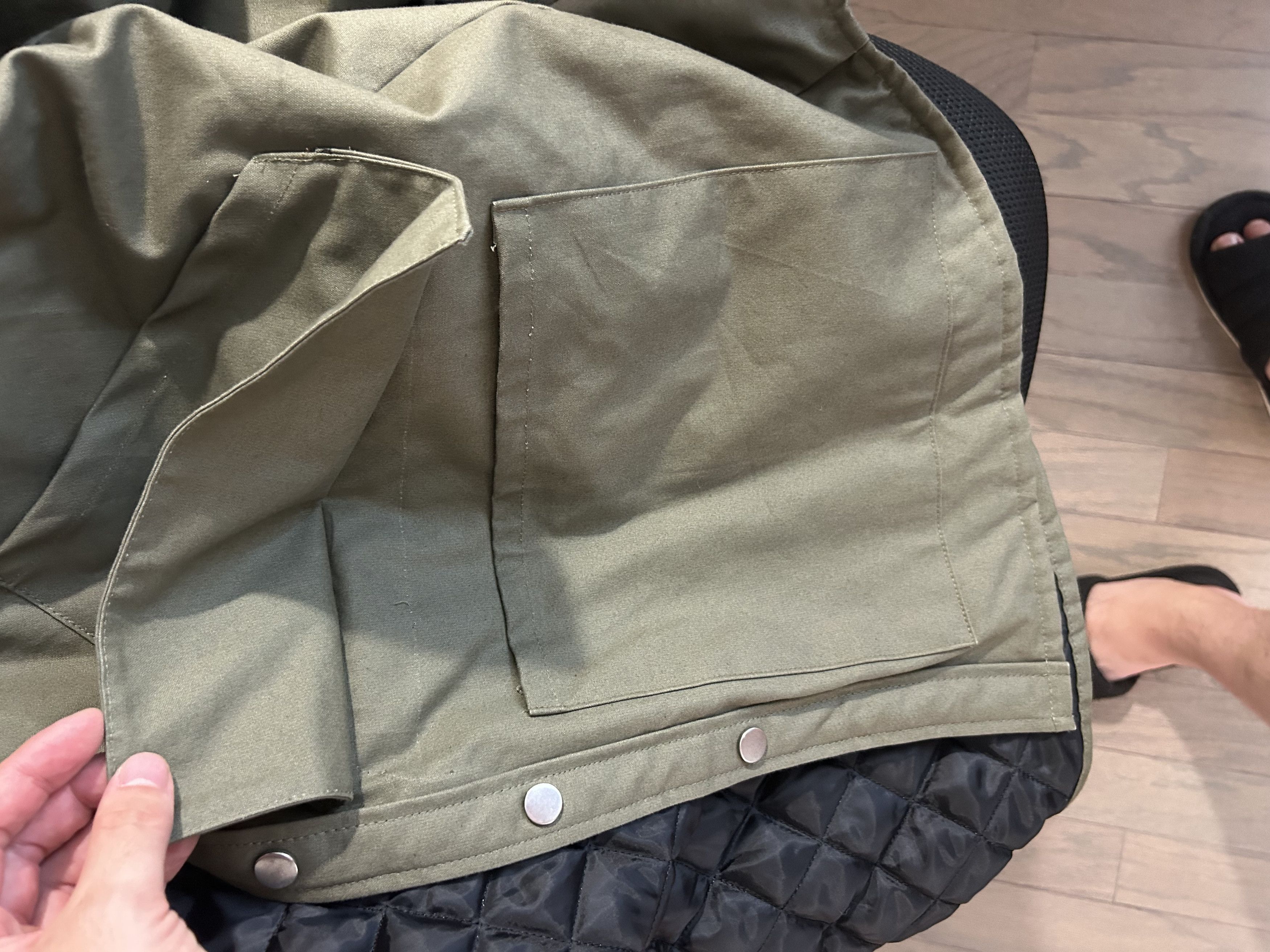 Mr. Saturday Mr. Saturday Quilted Overshirt Jacket Size US L / EU 52-54 / 3 - 5 Thumbnail