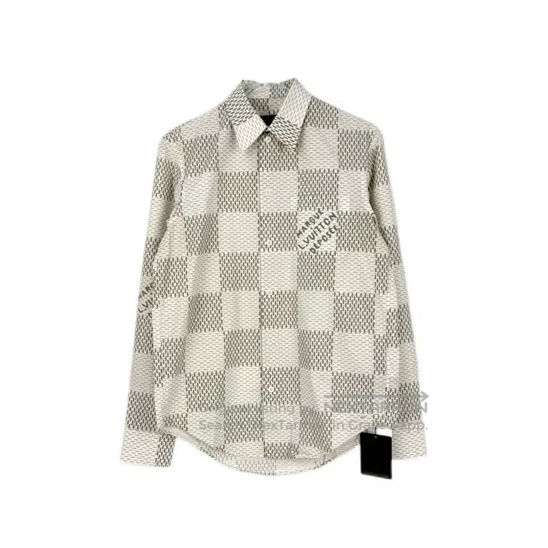 Louis Vuitton Louis Vuitton New White Checker Alphabet Shirt Size US XS / EU 42 / 0 - 1 Thumbnail
