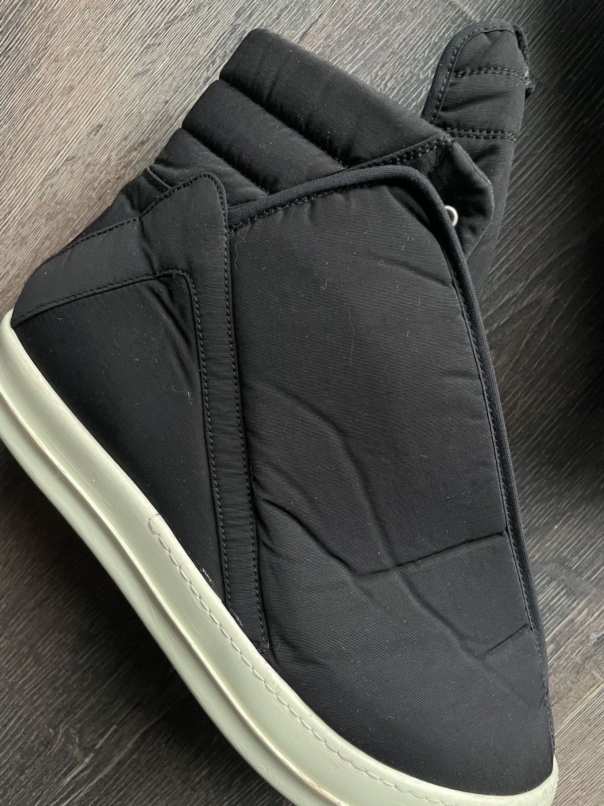 Rick Owens Rick Owens DRKSHDW Hoof Dunk Geobasket Size US 13 / EU 46 - 4 Thumbnail
