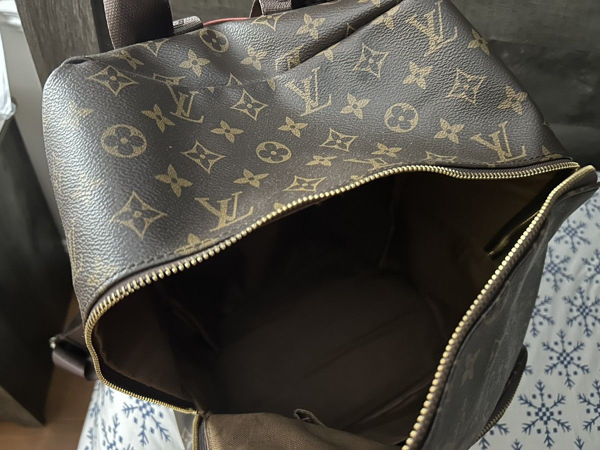 Other Stylish Designer-Inspired Backpack – Brown Monogram Print Size ONE SIZE - 5 Thumbnail