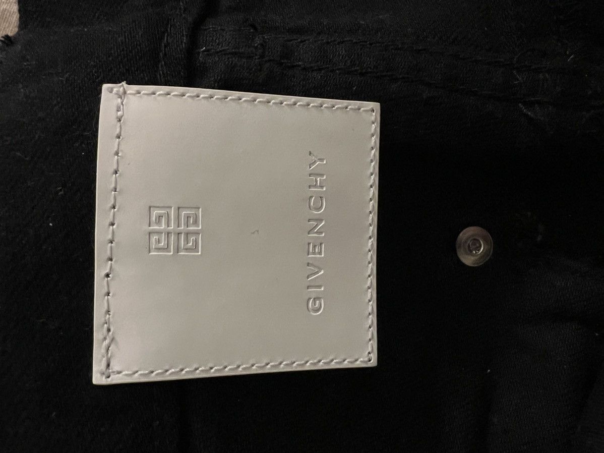 Givenchy × MMW Givenchy White Crackled Zip Jeans Size US 28 / EU 44 - 4 Thumbnail