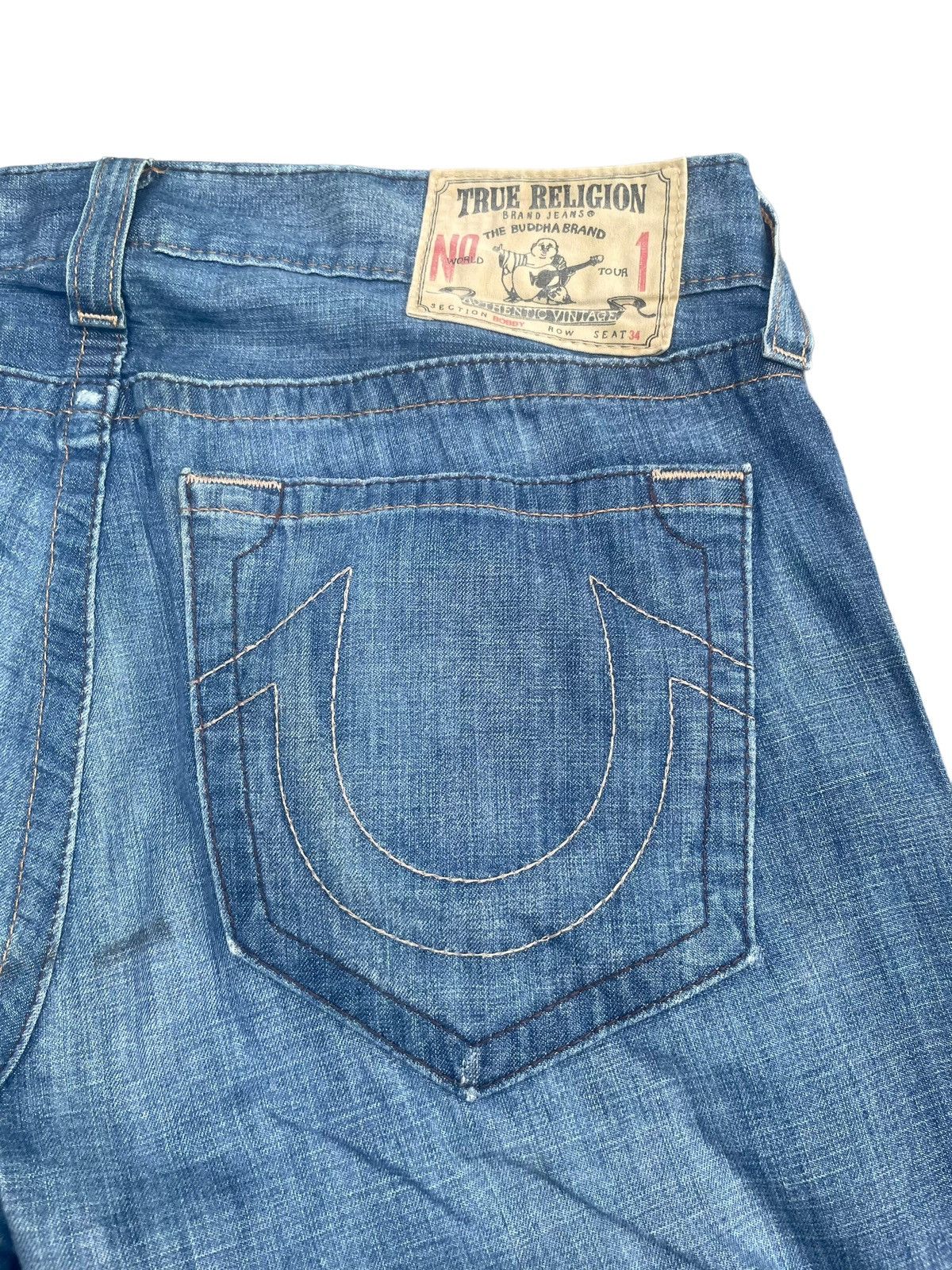 Designer Vintage True Religion Section Bobby Denim Size US 40 / EU 56 - 8 Thumbnail