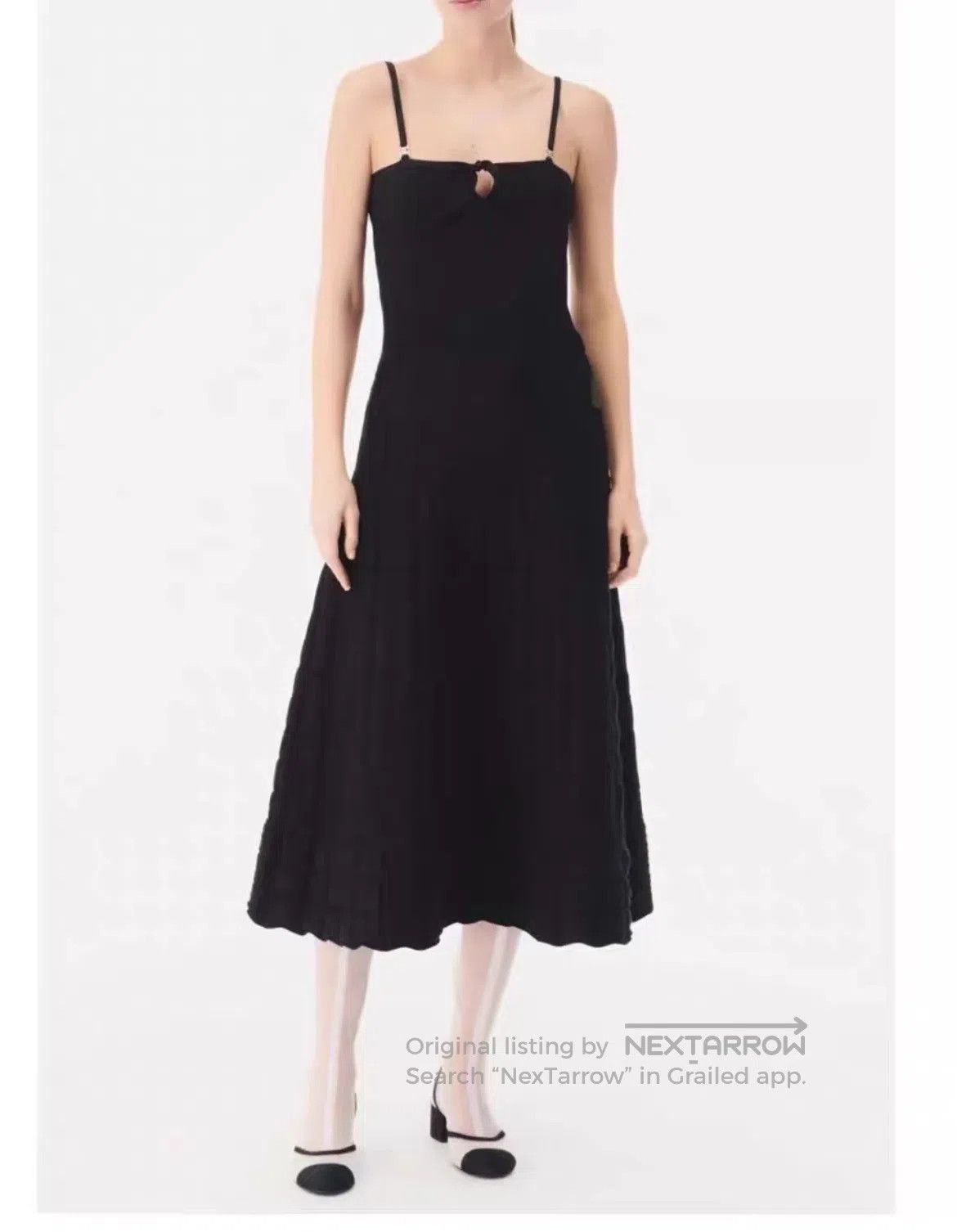 Chanel Chanel Black bow diamond buckle strapless dress size 34| Size XXS / US 00 / IT 34 - 2 Thumbnail