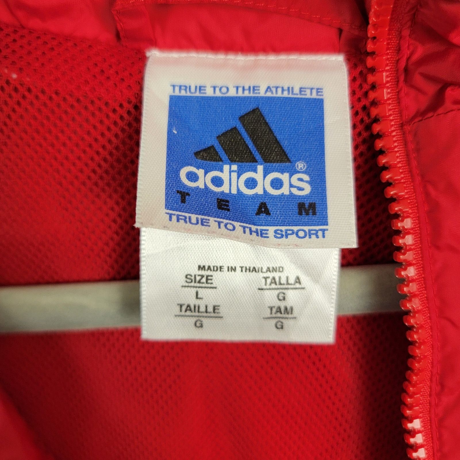 Adidas Vintage Stratford Cheerleader Adidas Windbreaker - Size L Size L / US 10 / IT 46 - 3 Thumbnail