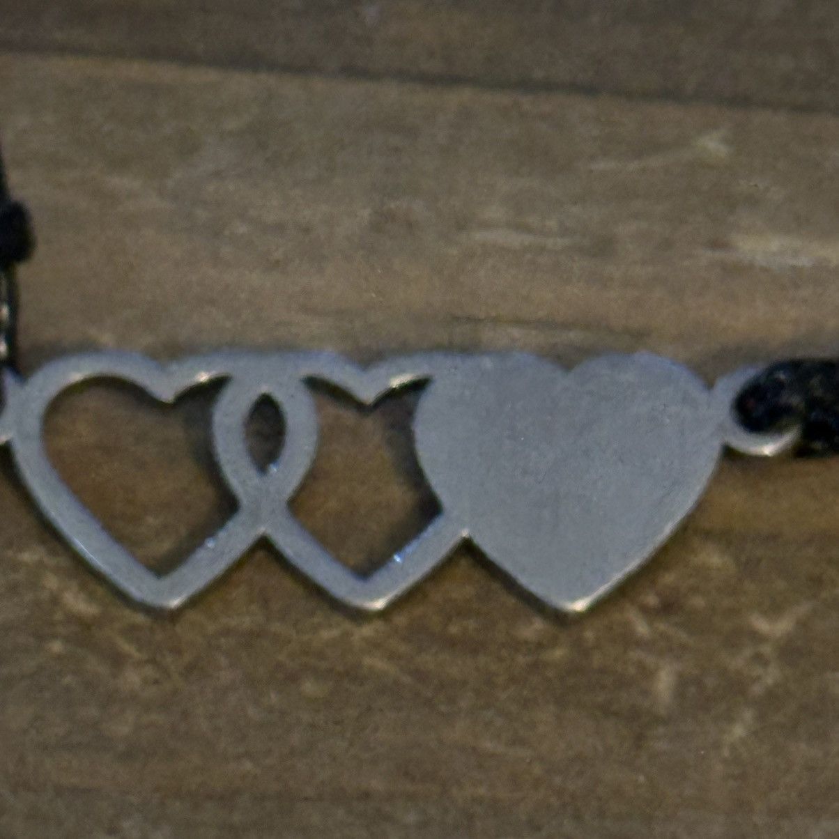 Other Triple heart adjustable cord bracelet Size ONE SIZE - 4 Thumbnail