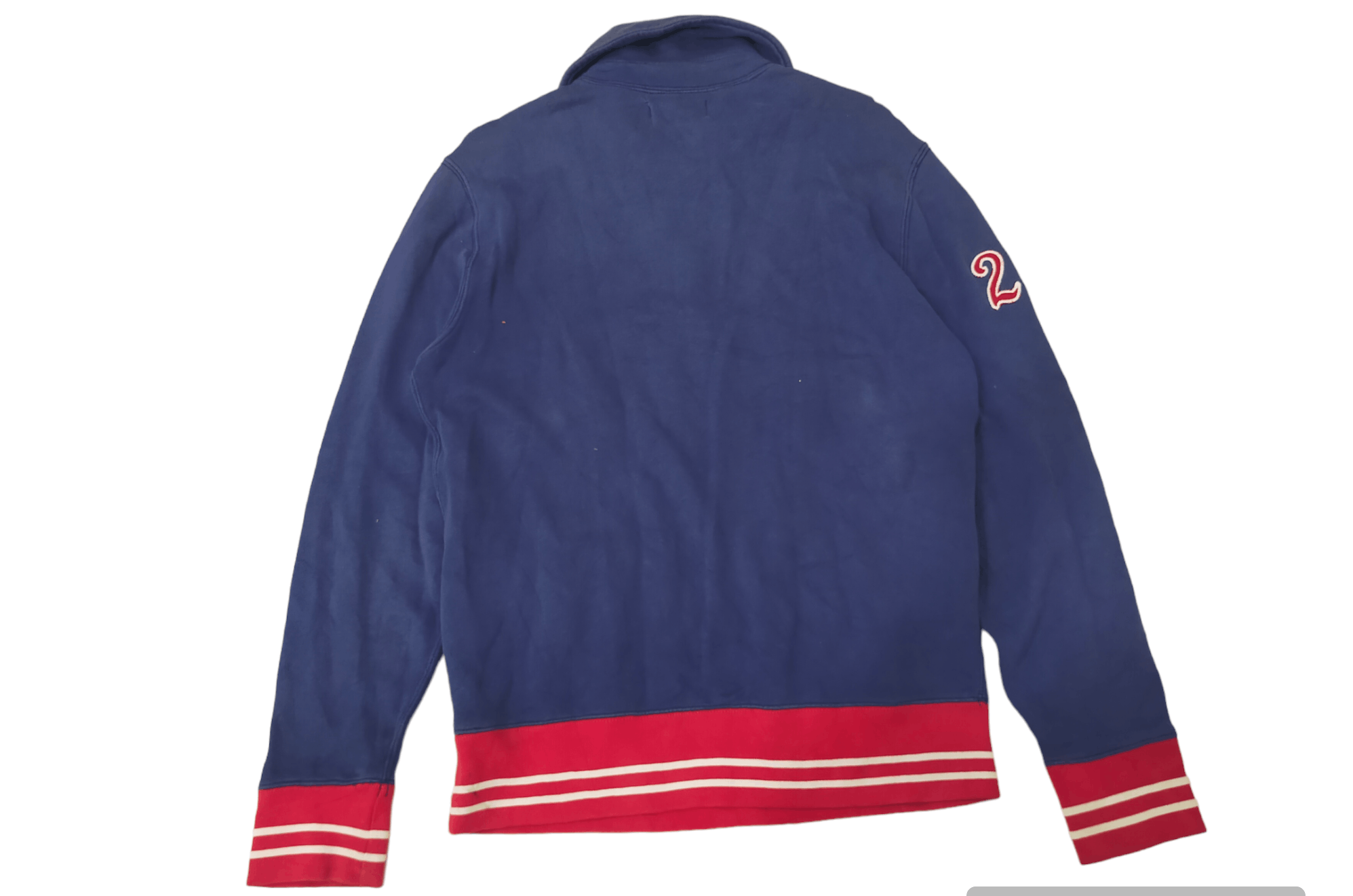 Polo Ralph Lauren × Vintage 🚨VINTAGE 90S CLASSIC POLO COLLEGE SWEATER Size US L / EU 52-54 / 3 - 2 Thumbnail