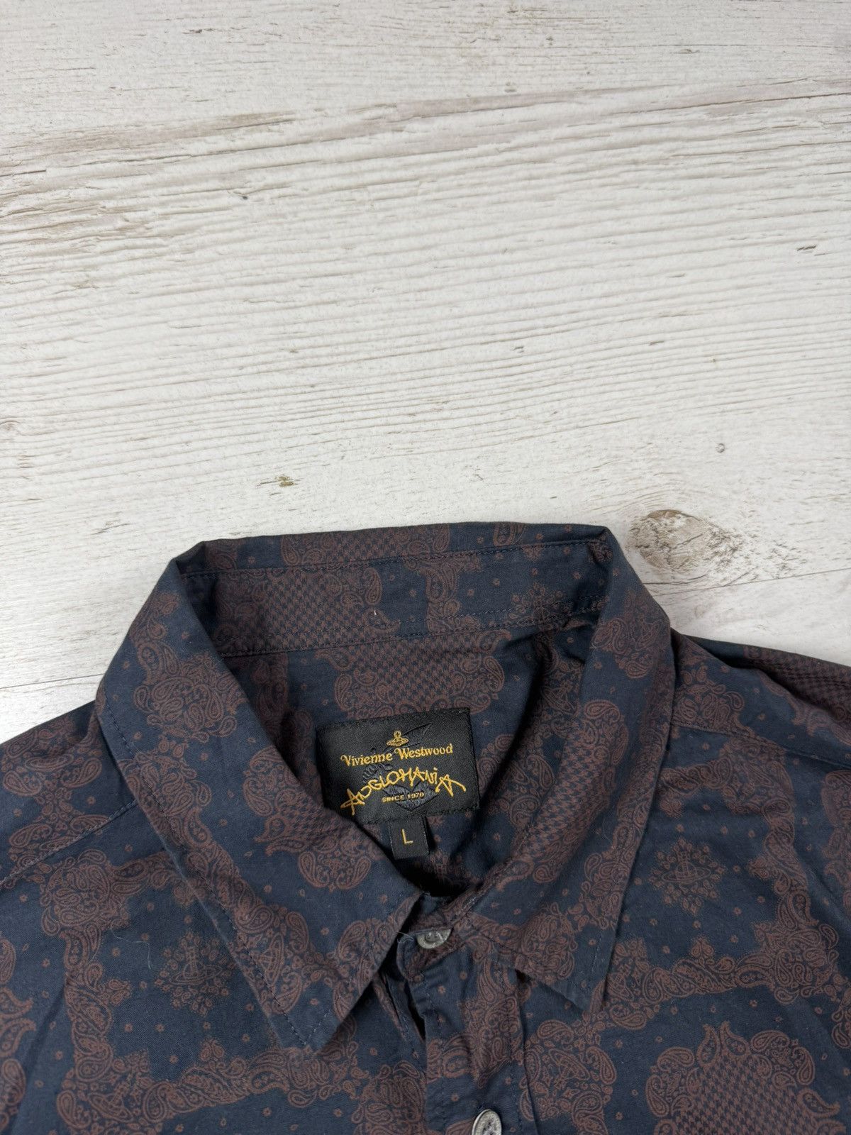 Vivienne Westwood Vivienne Westwood X Anglomania Monogram Shirt Size US L / EU 52-54 / 3 - 3 Thumbnail