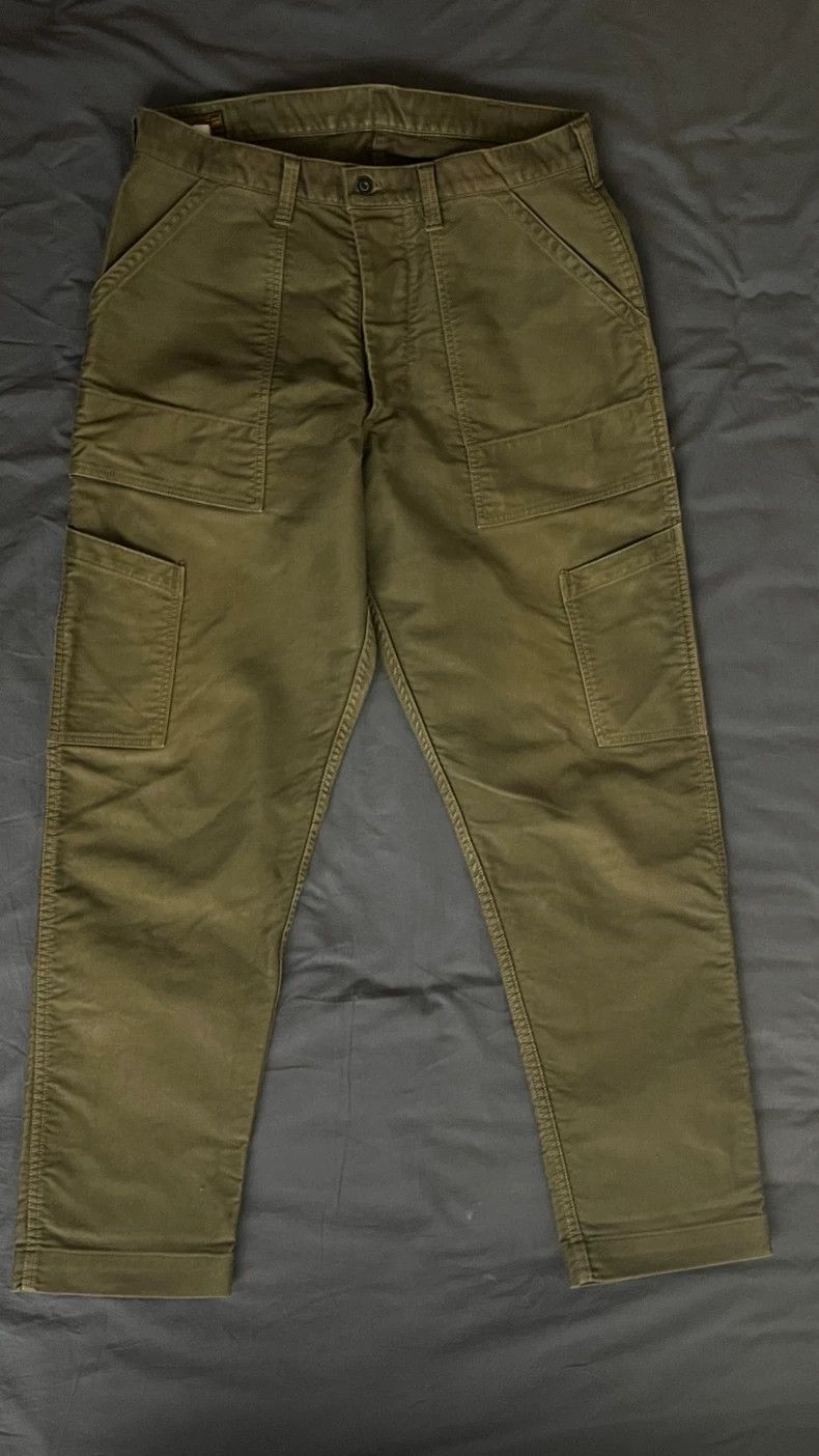 Freewheelers Military Green Jungle Deck Pants Size US 34 / EU 50 - 1 Thumbnail