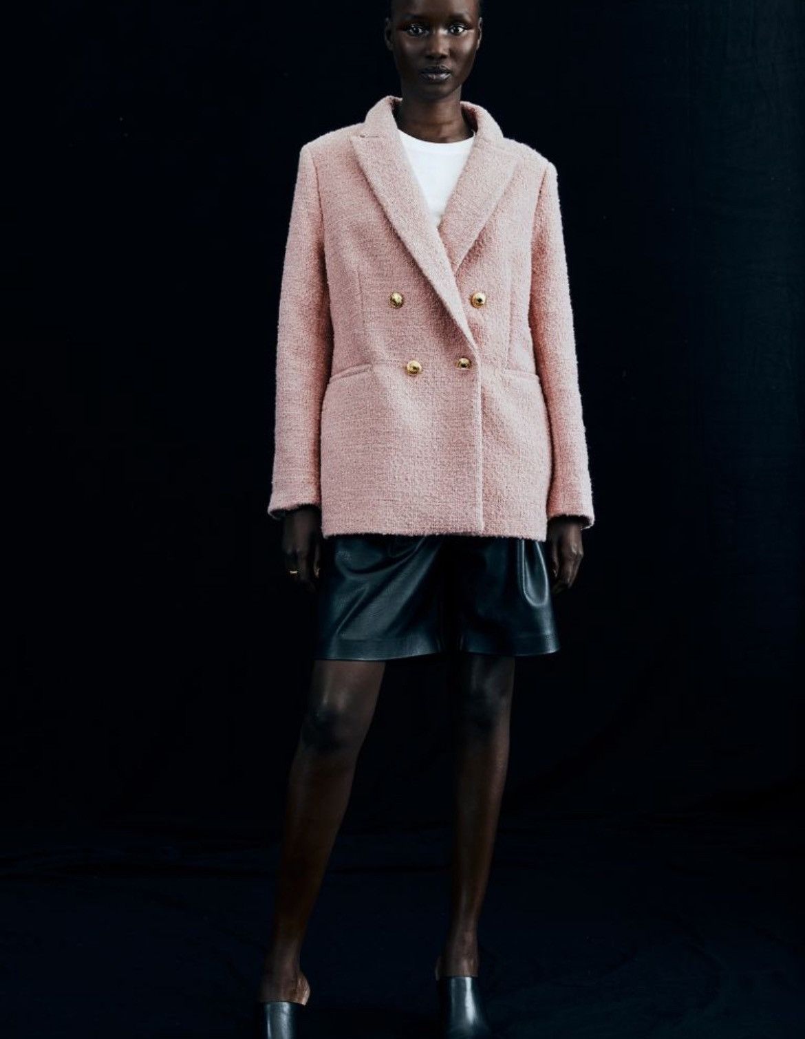 H&M textured weave jacket