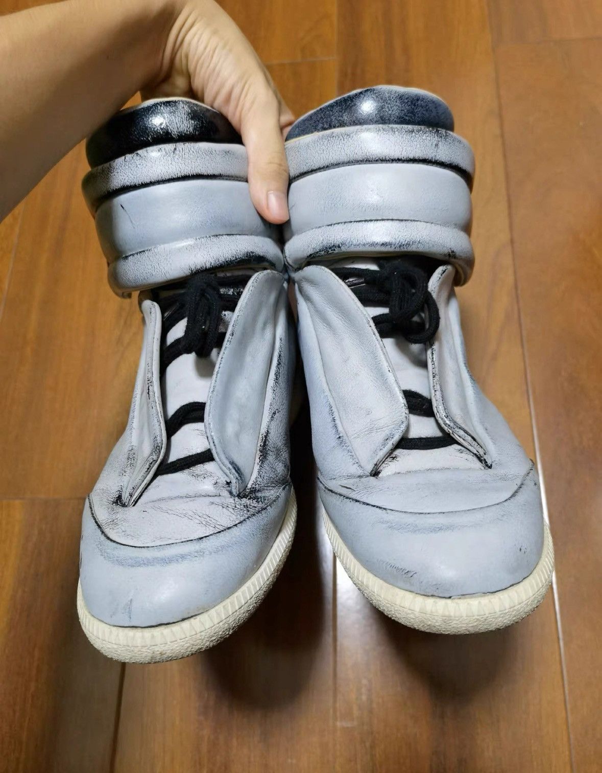 Maison Margiela Maison Margiela high top sneakers Size US 9 / EU 42 - 6 Thumbnail