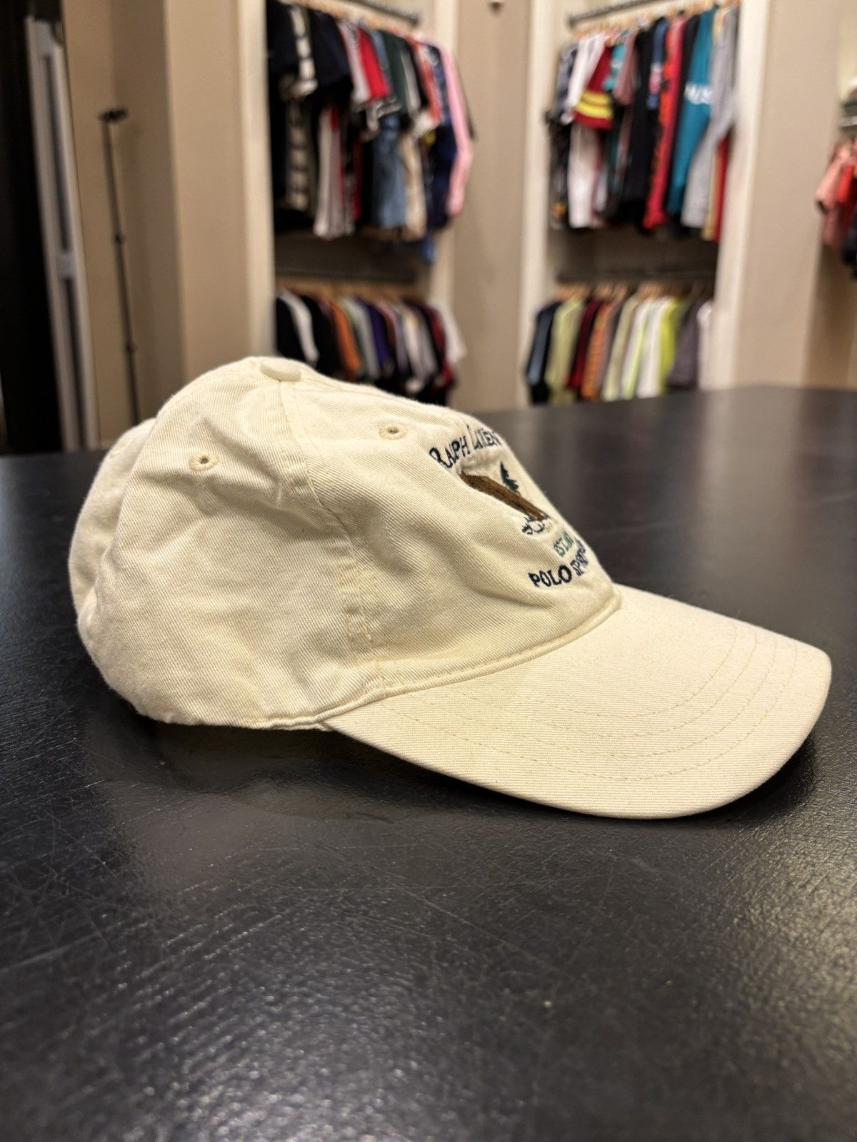 Polo Ralph Lauren Polo Ralph Lauren Sportsman Hat - White Size ONE SIZE - 3 Thumbnail