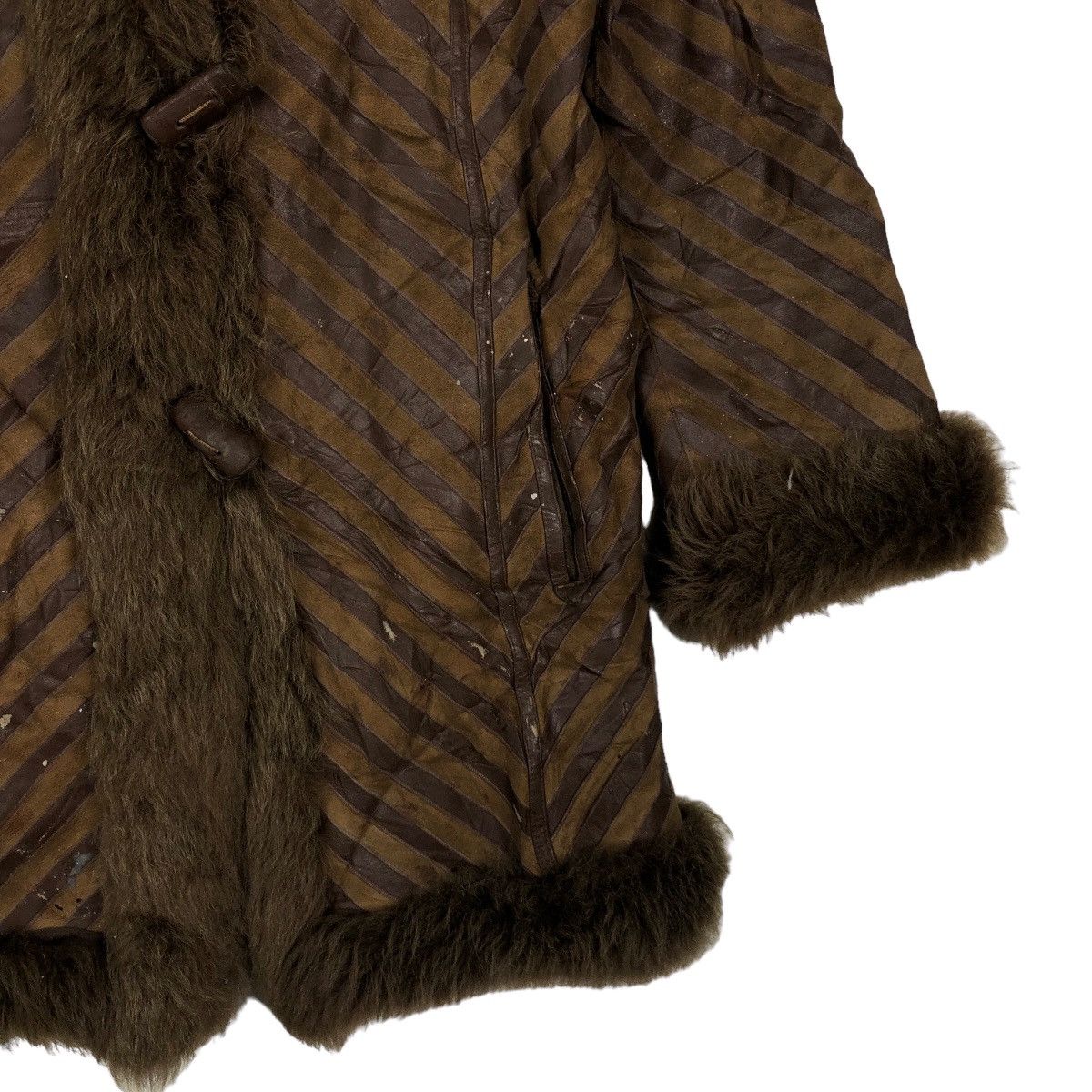 Japanese Brand Rare Mink Fur Lining Moleskin Jacket Inspire Saga Fox Japan Size M / US 6-8 / IT 42-44 - 3 Thumbnail