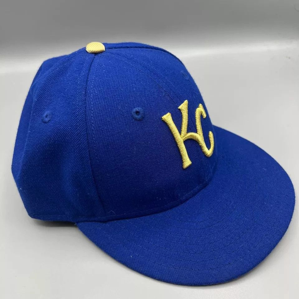 New Era Kansas City Royals Hat Men 59Fifty New Era MLB Fitted Cap Size ONE SIZE - 3 Thumbnail