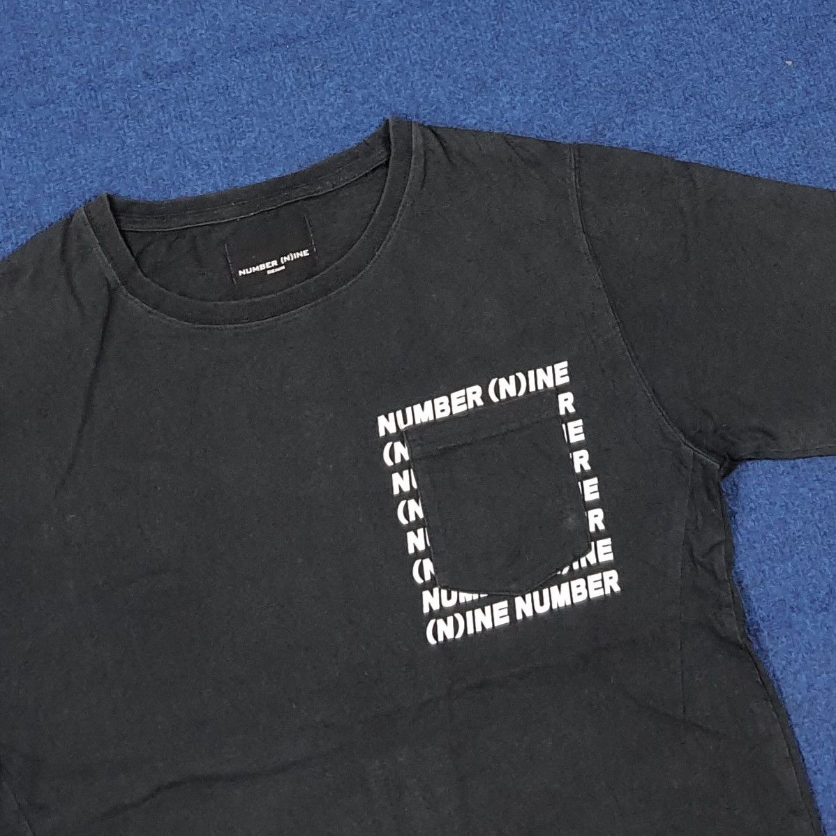 Number (N)ine Vintage Number Nine Denim Streetwear Tshirt C285N24 Size US M / EU 48-50 / 2 - 2 Thumbnail