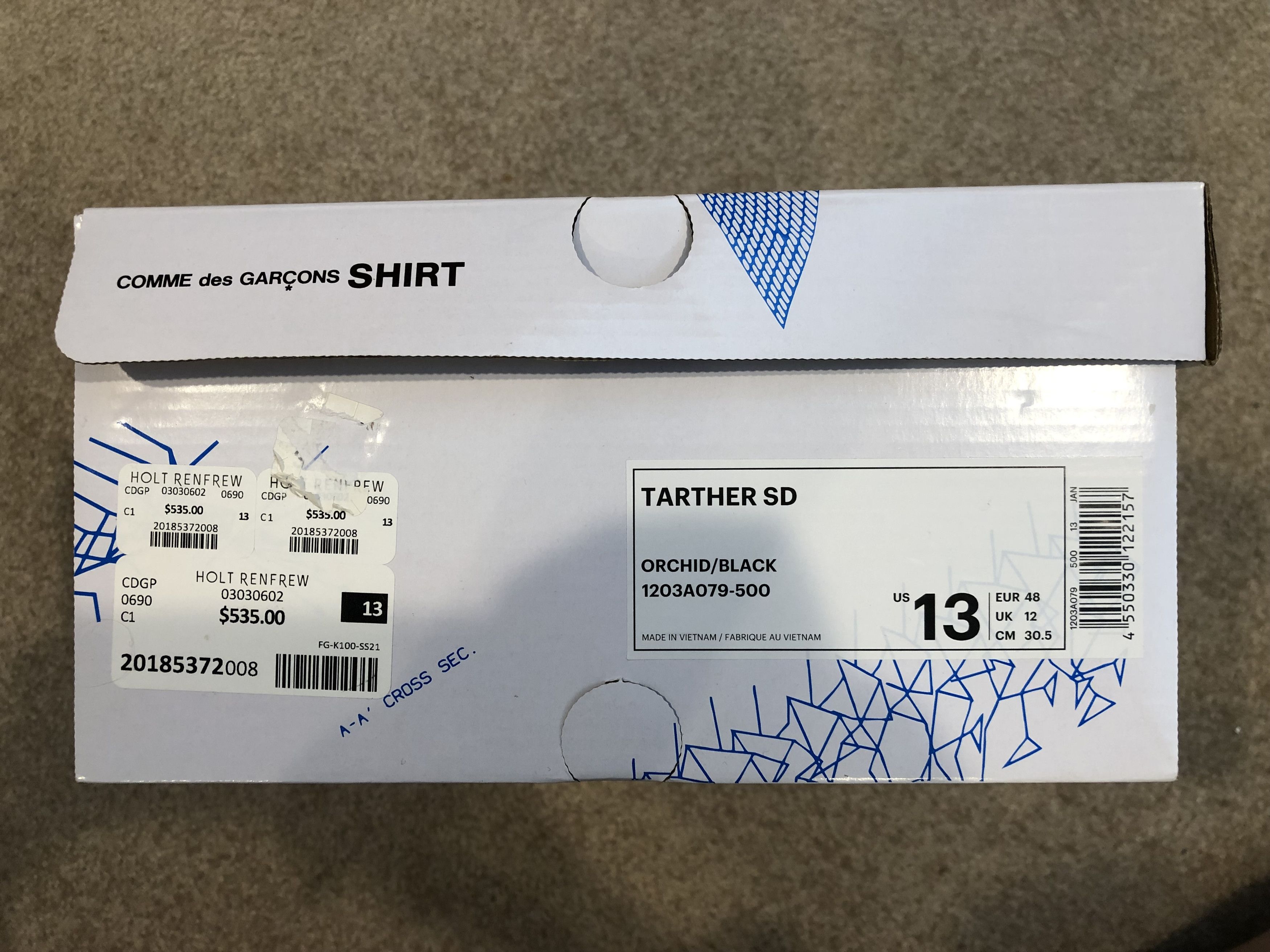 Asics × Comme des Garcons SHIRT [FINAL DROP] 2021 Tarther Sneakers *UNDER RETAIL* Size US 13 / EU 46 - 9 Thumbnail