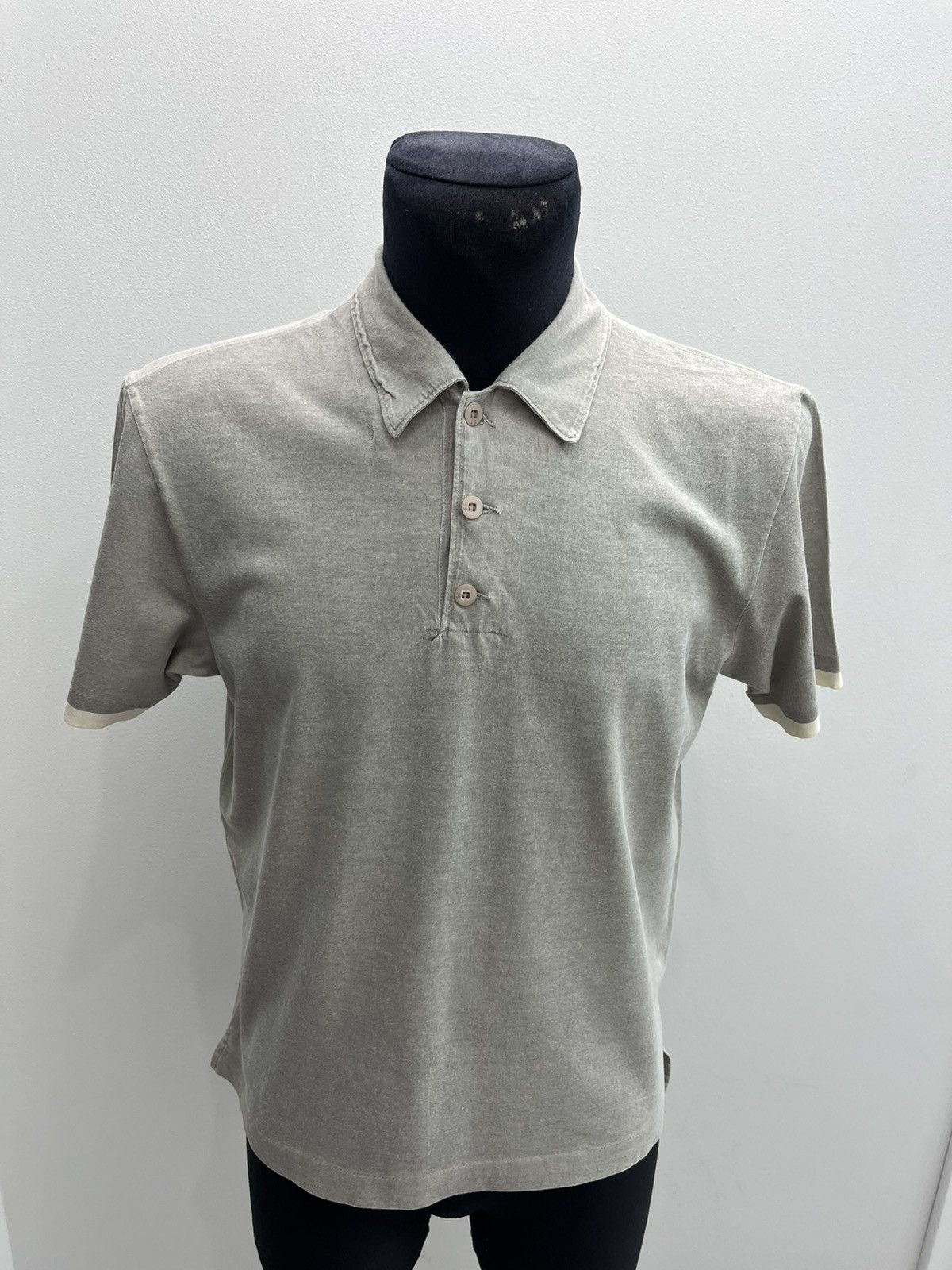 Stone Island Stone Island Denims Logo Polo Shirt Size US L / EU 52-54 / 3 - 1 Thumbnail