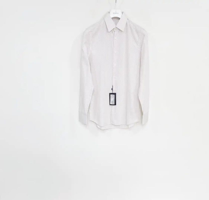 Prada Prada Mens Long Sleeve Shirt in Pink Size US M / EU 48-50 / 2 - 1 Thumbnail