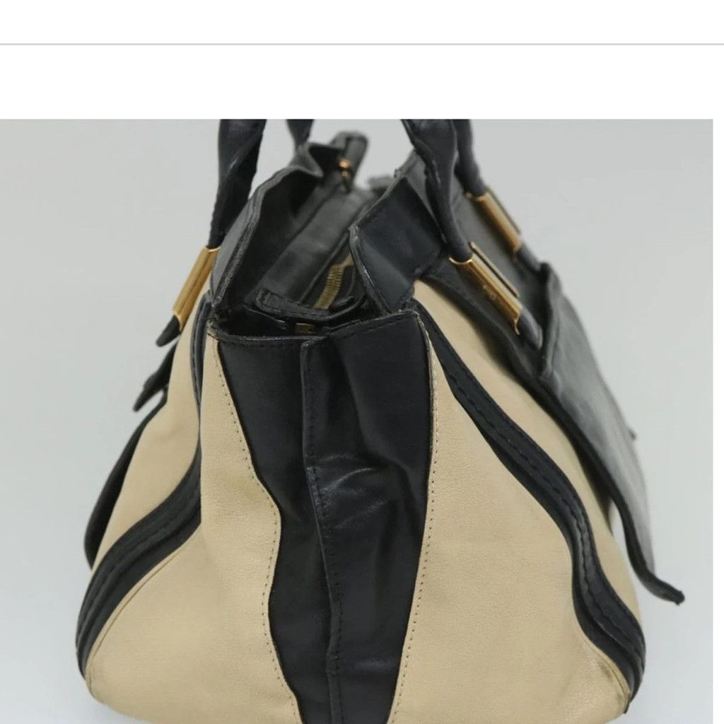 Chloe Chloe Black and Cream Shoulder bag Size ONE SIZE - 3 Thumbnail