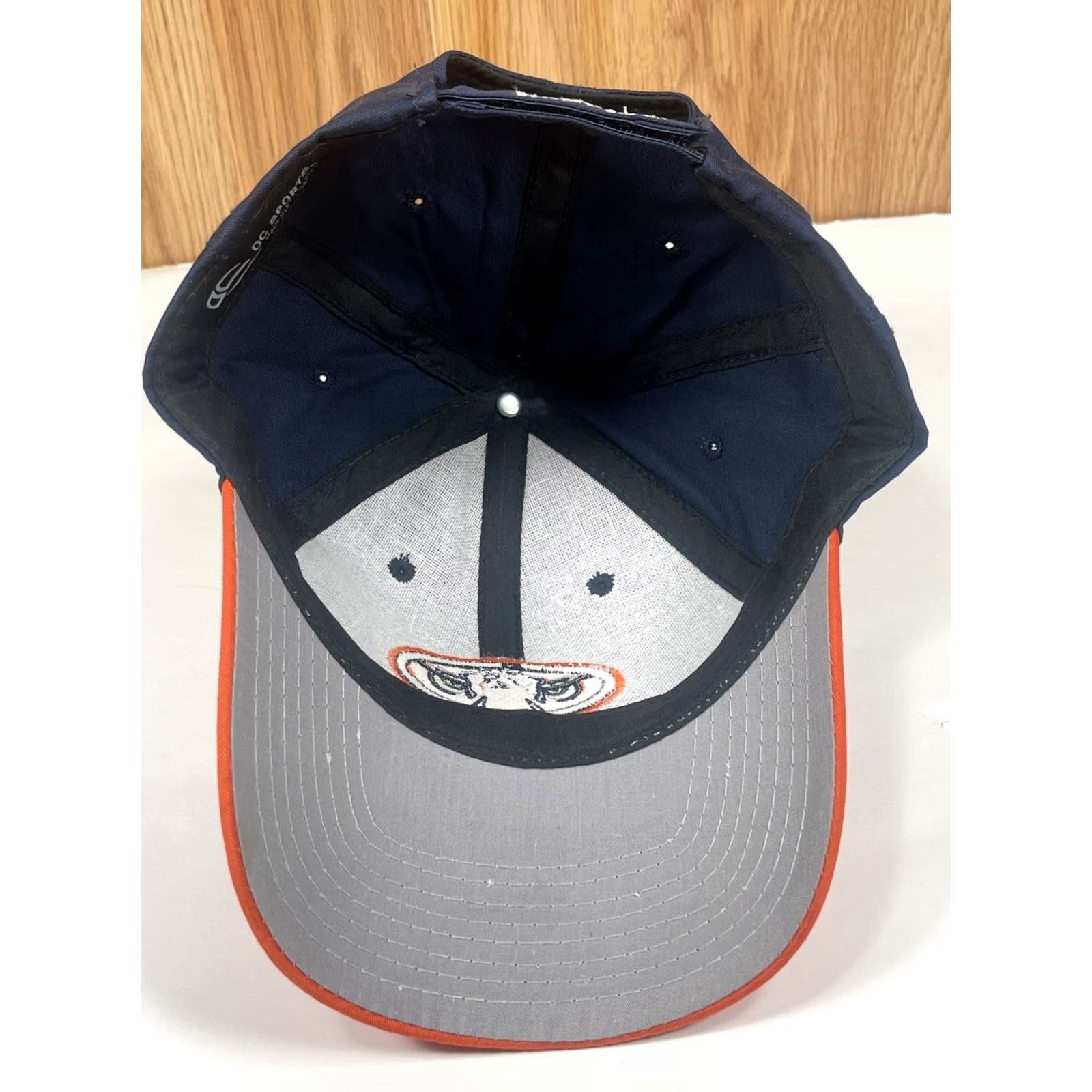 All Blues OC Sports Auburn Tigers Adjustable Strap Back Hat Cap Blue Mens One Size Fits All Size ONE SIZE - 7 Thumbnail