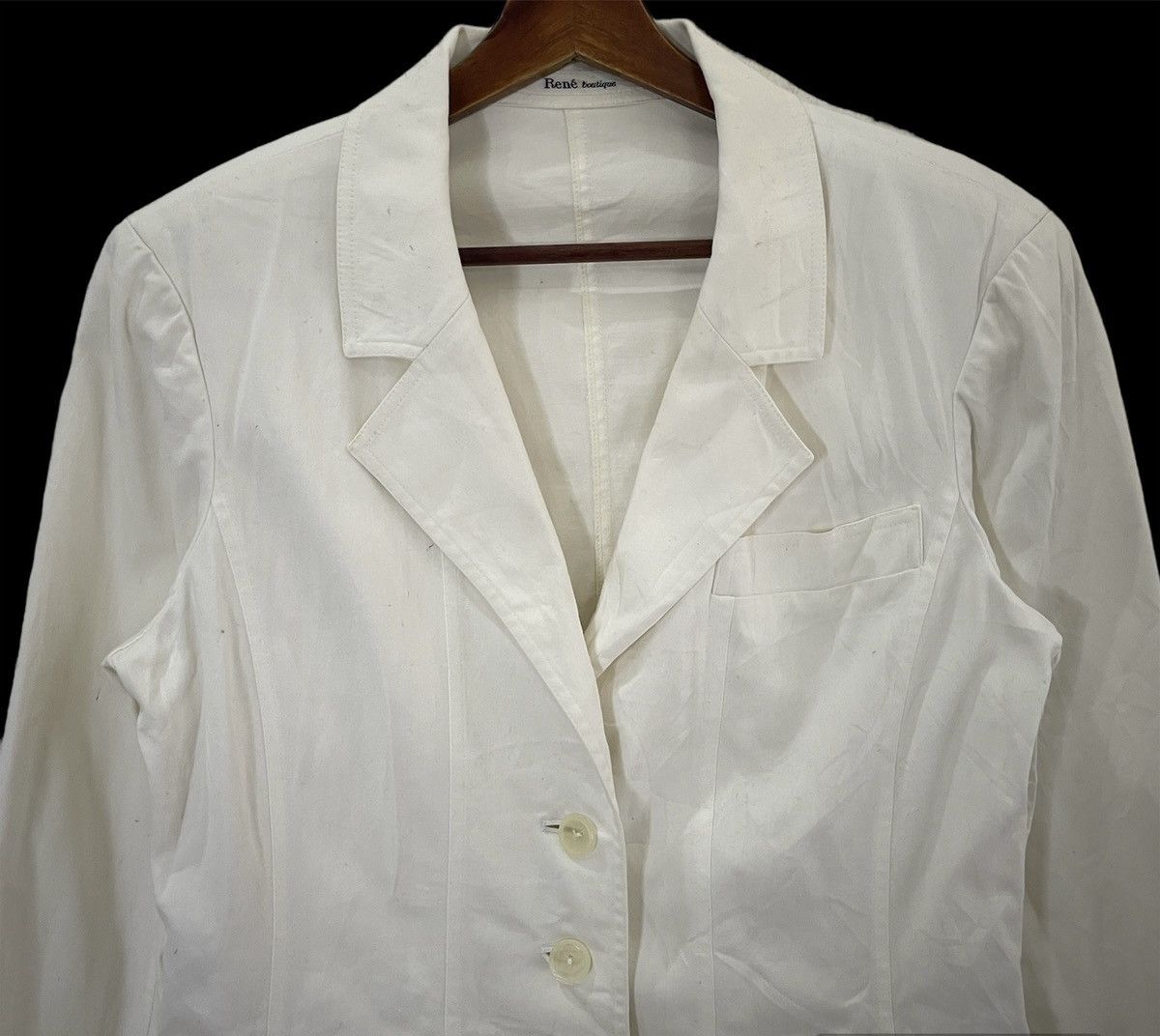 Japanese Brand Rene Boutique Coat Jacket Size L / US 10 / IT 46 - 3 Thumbnail