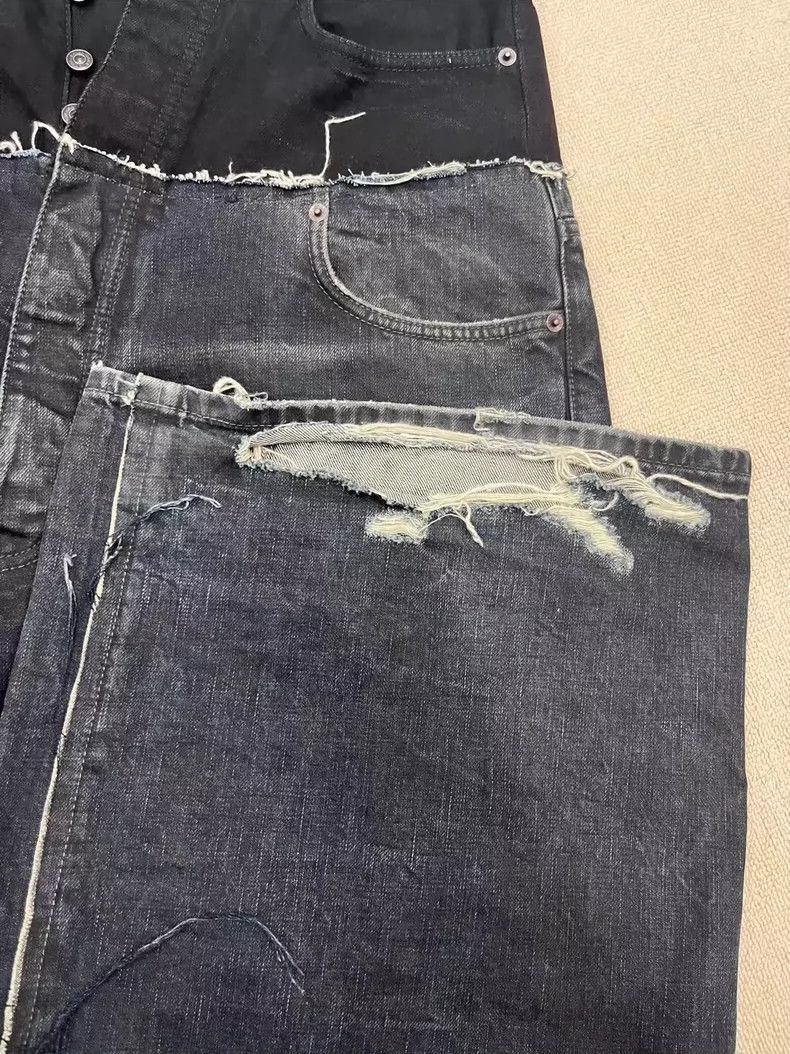 Balenciaga Balenciaga Illusion Effect Denim Pants Size M-2505 Size US 28 / EU 44 - 4 Thumbnail