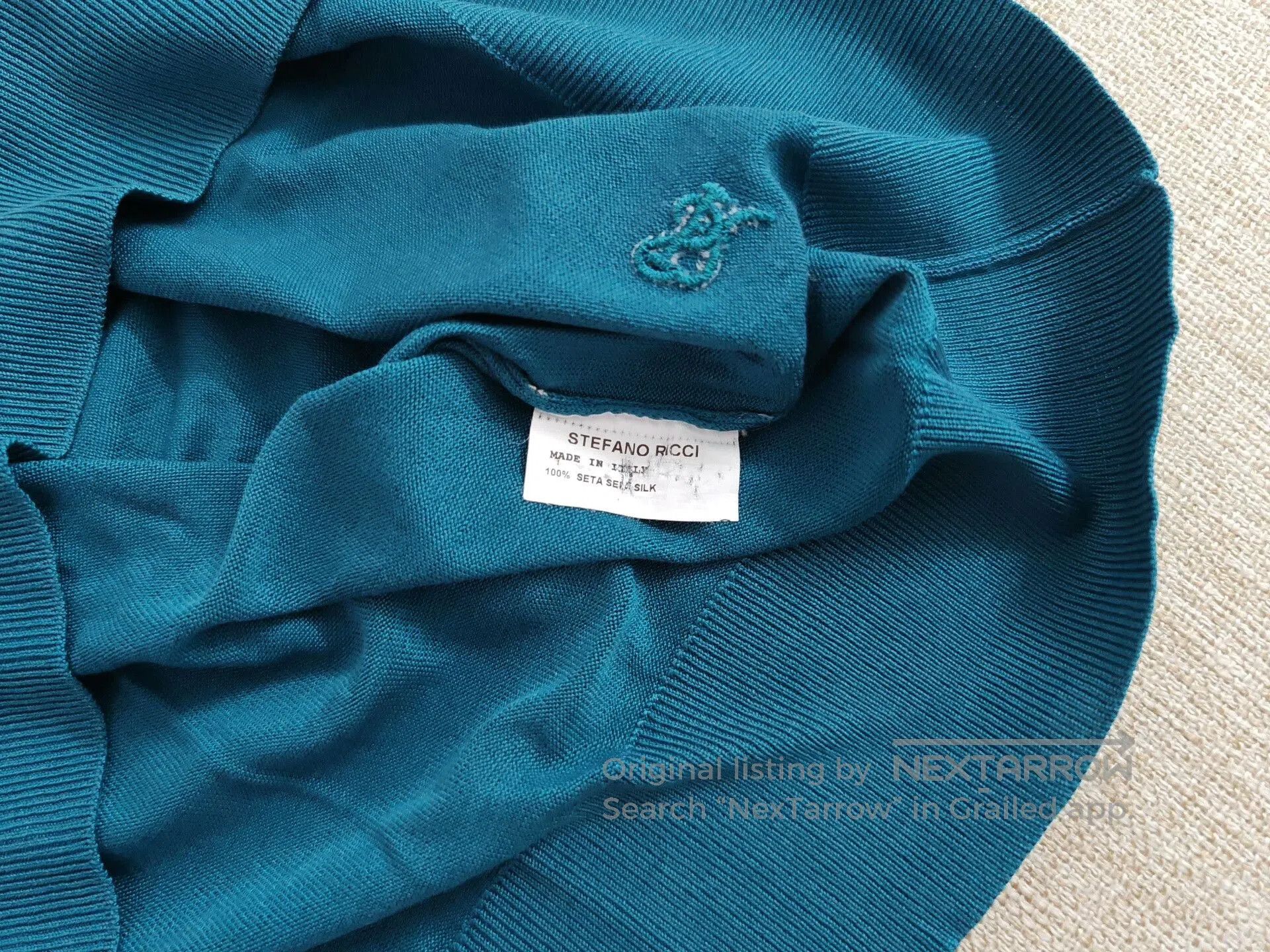 Stefano Ricci Stefano Ricci Men's Silk Knit Short Sleeve. Size US M / EU 48-50 / 2 - 4 Thumbnail