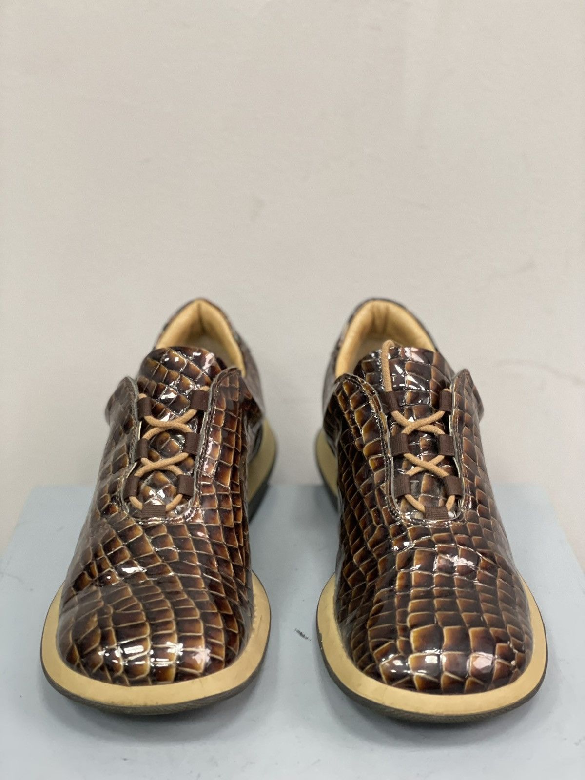 Guidi Vintage low platform boots Aligator leather GUIDI style Size US 7.5 / EU 40-41 - 2 Thumbnail