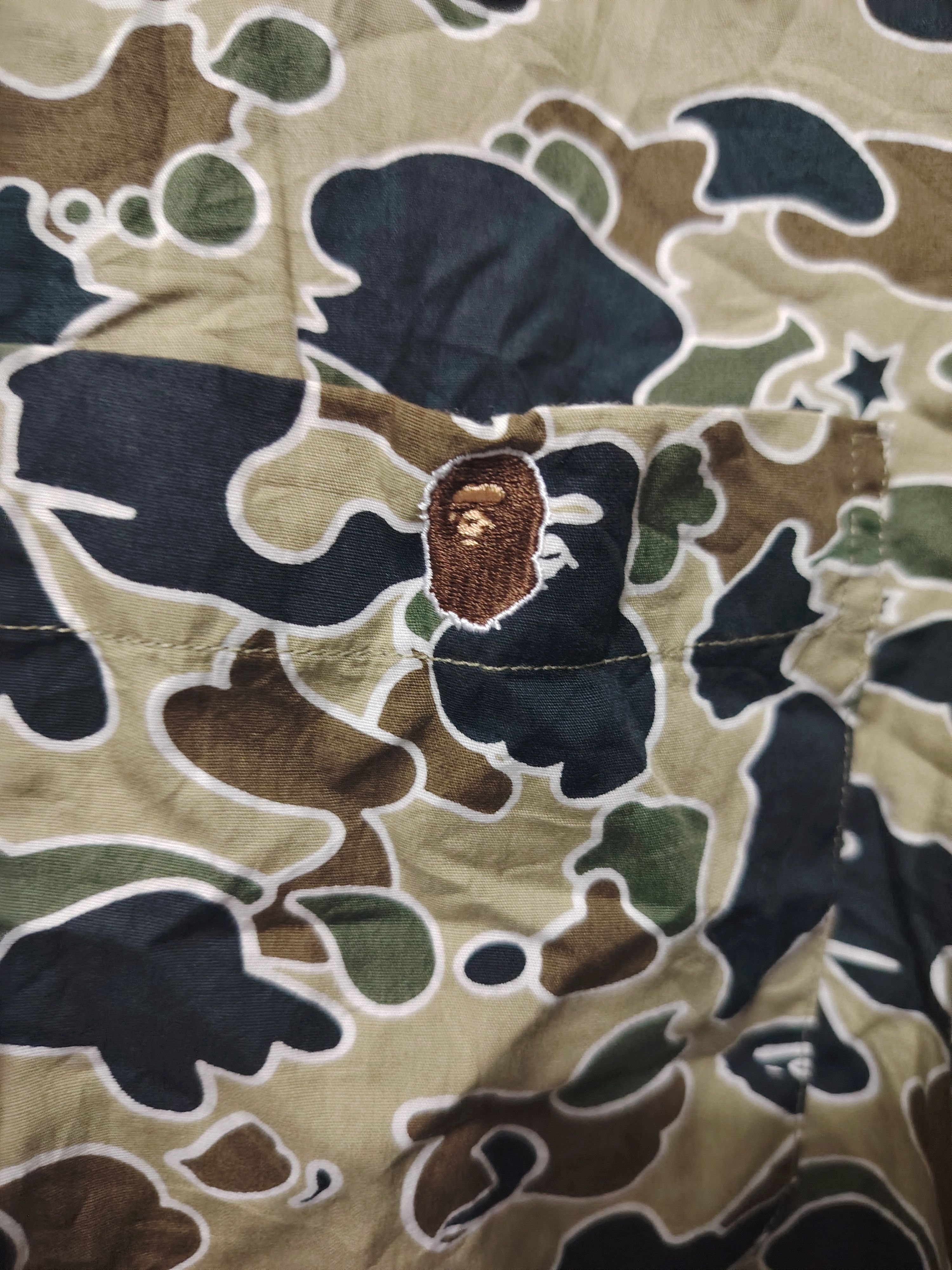 Bape Camouflage A Bathing Ape Bape Shirt Button up Size US L / EU 52-54 / 3 - 3 Thumbnail