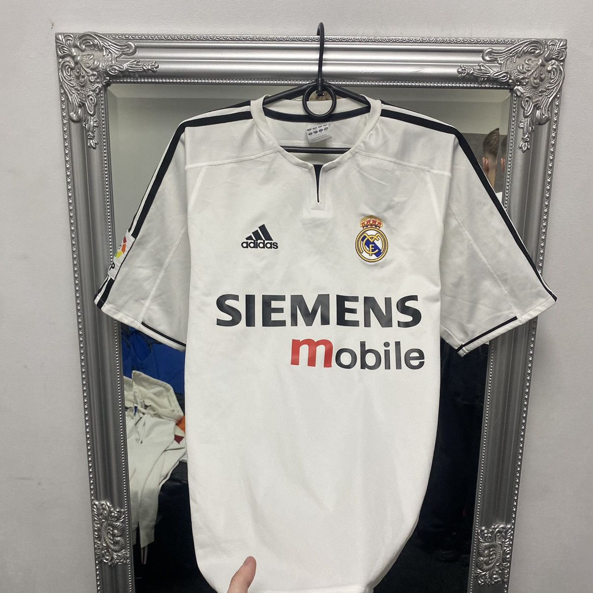 Adidas VINTAGE ADIDAS T SHIRT Football Cotton Size US S / EU 44-46 / 1 - 3 Thumbnail