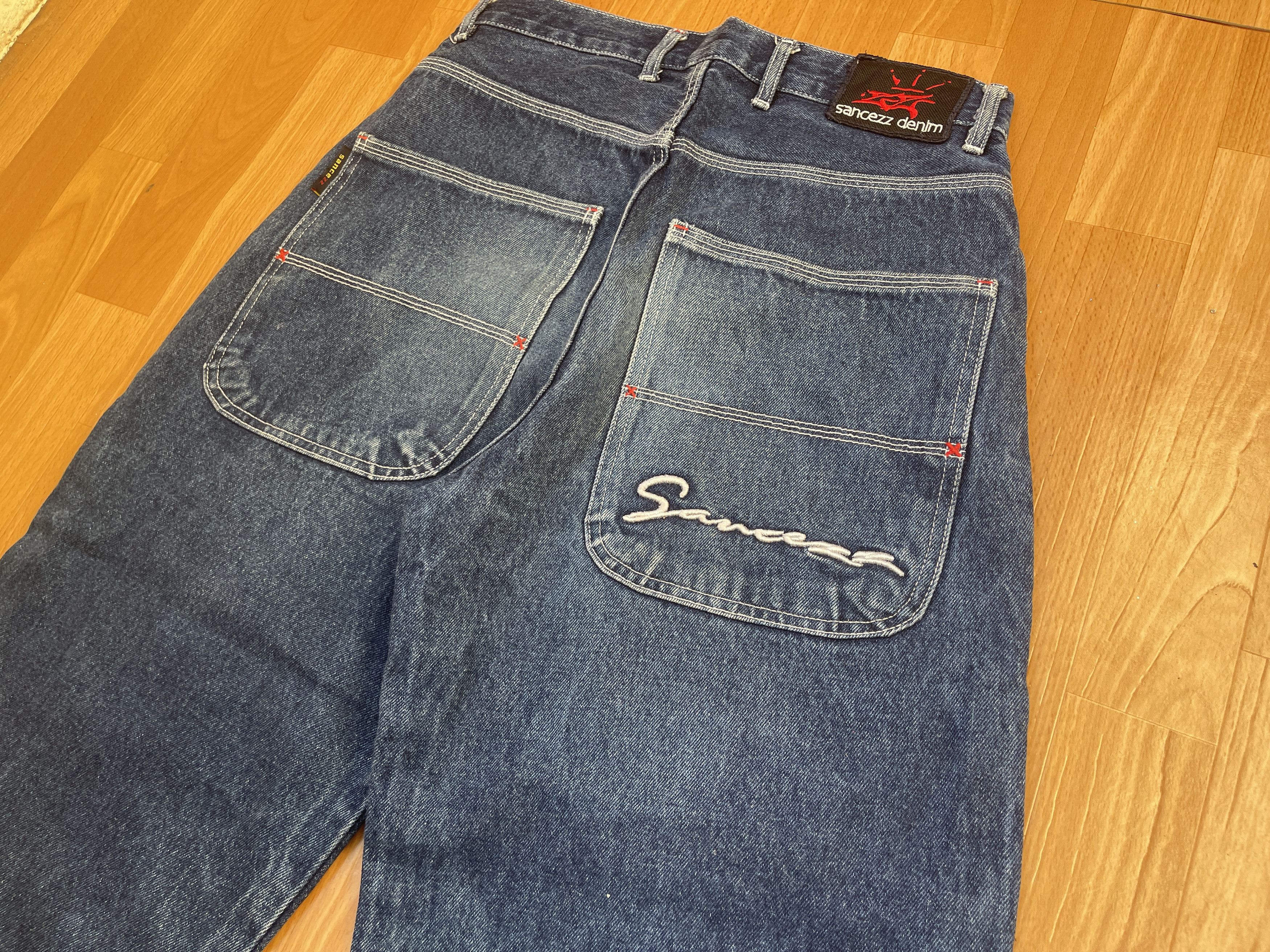 Other Sancezz jeans, vintage baggy jeans 90s hip hop skater Y2K 30 Size US 30 / EU 46 - 5 Thumbnail