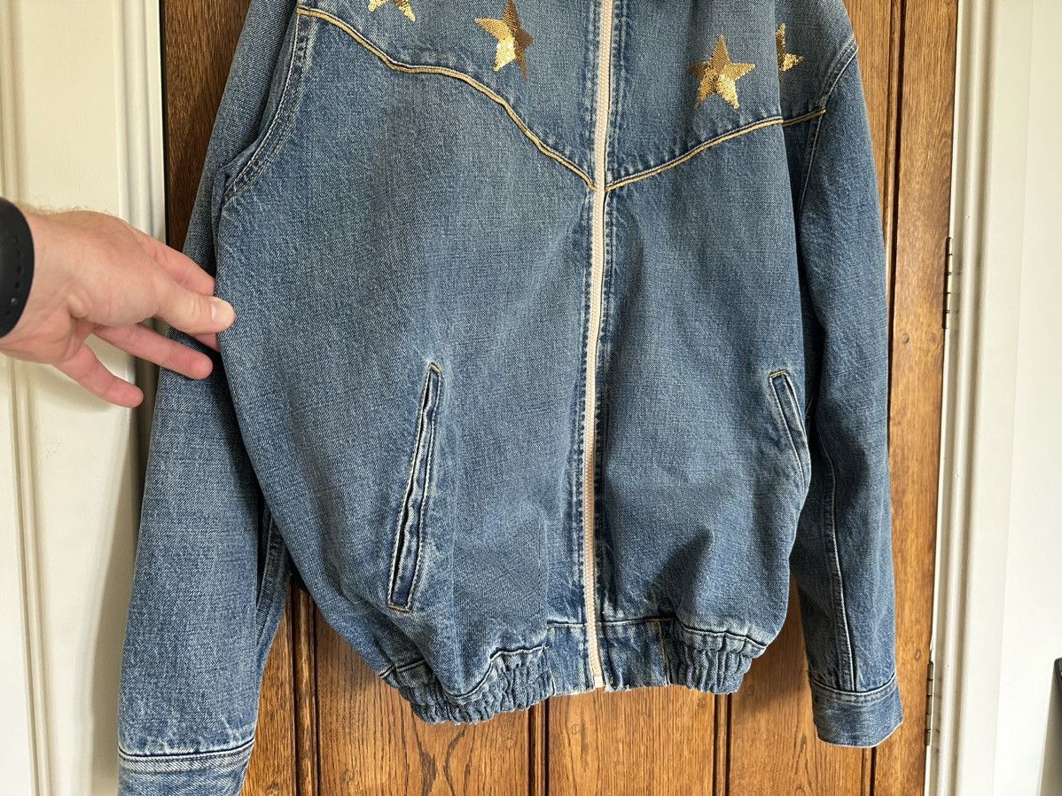 Celine SS22 Celine embroidered star denim jacket union wash XL Size US XL / EU 56 / 4 - 17 Thumbnail