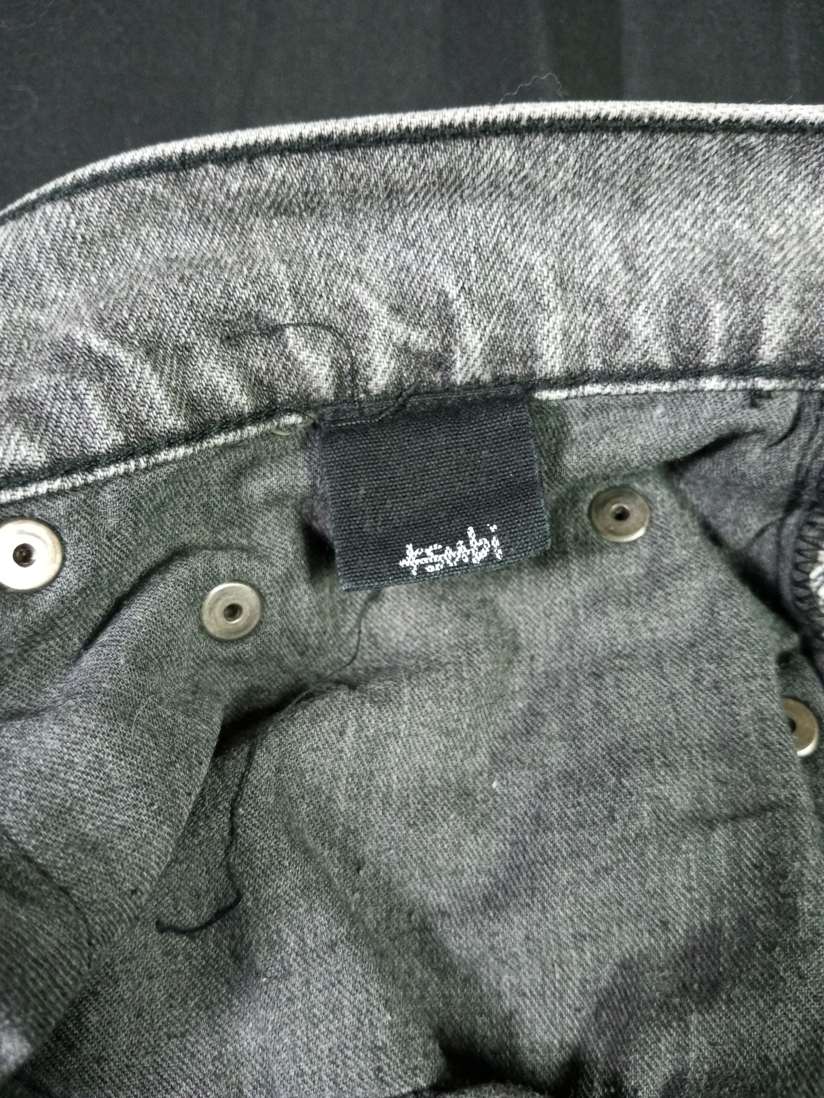 Ksubi Ksubi Grey Denim Distressed Jeans Size US 30 / EU 46 - 15 Thumbnail
