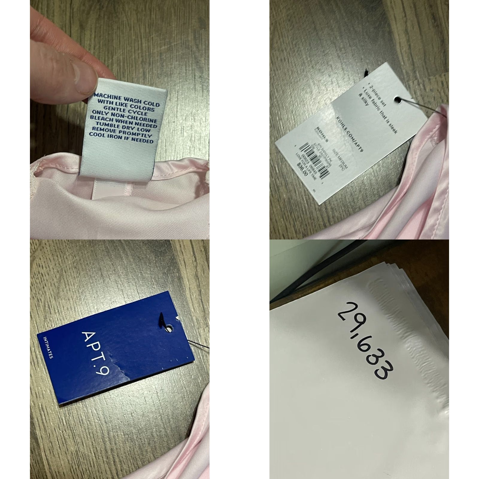 Apt. 9 APT.9 Tank Top, Women's Size Medium, Halter Neck, Lace, Pink, Tank, Women, Medium, Casual, 90s? Size M / US 6-8 / IT 42-44 - 8 Thumbnail