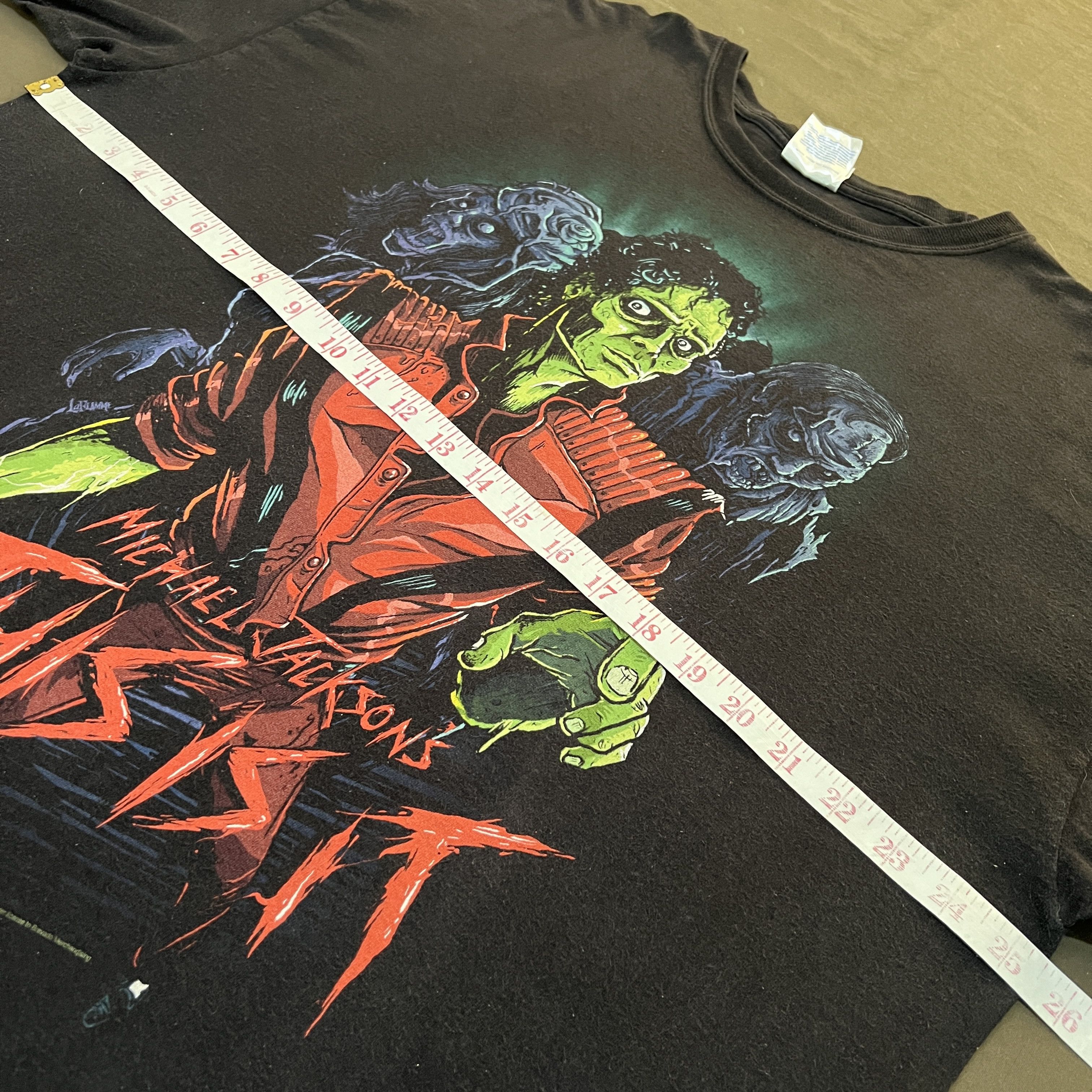Expert Horror Vintage Y2K Michael Jackson This is it Thriller Tee 2XL Size US XXL / EU 58 / 5 - 9 Thumbnail