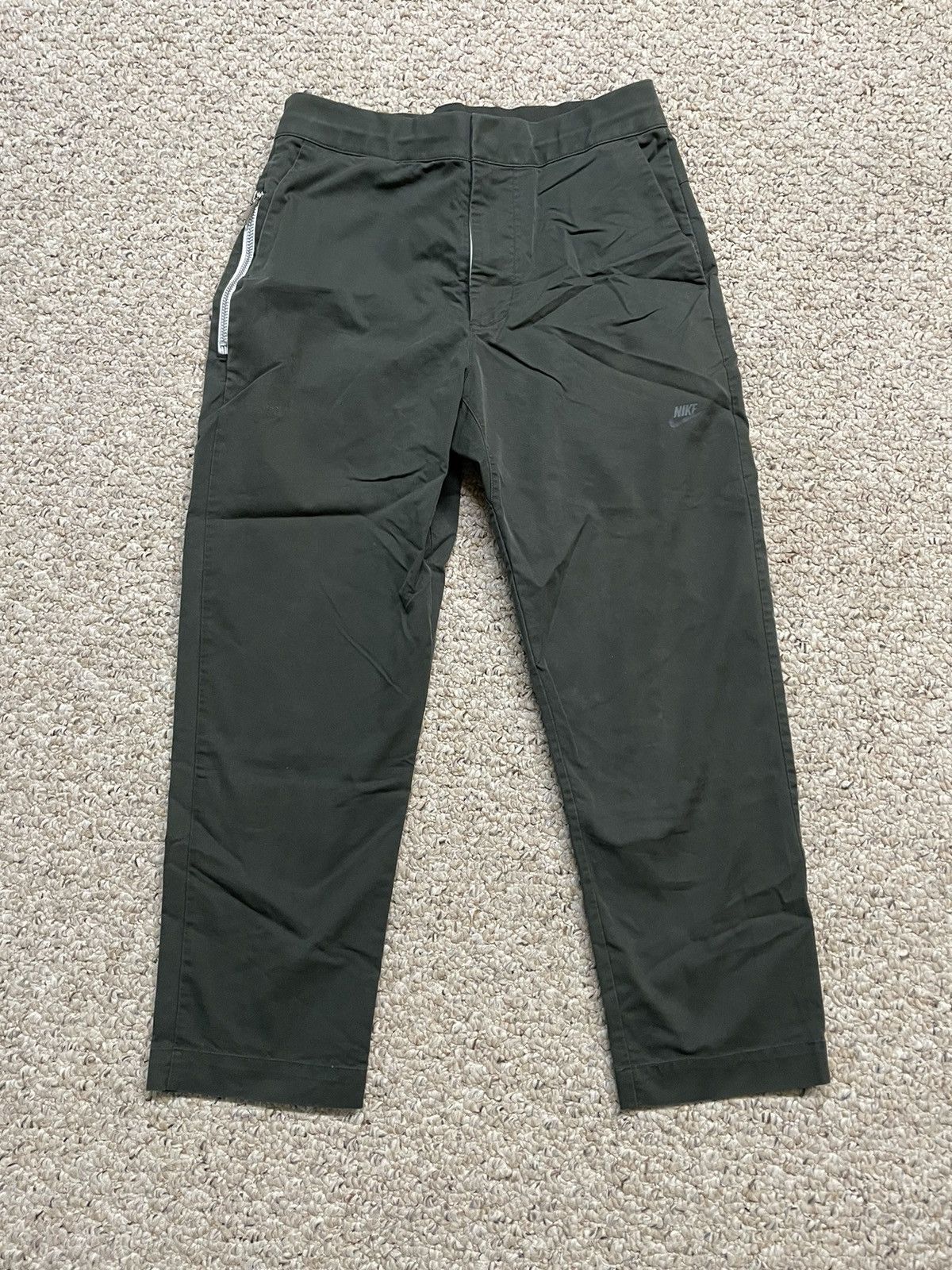 Nike Nike Forest Green Straight Leg Pants Size US 28 / EU 44 - 1 Thumbnail